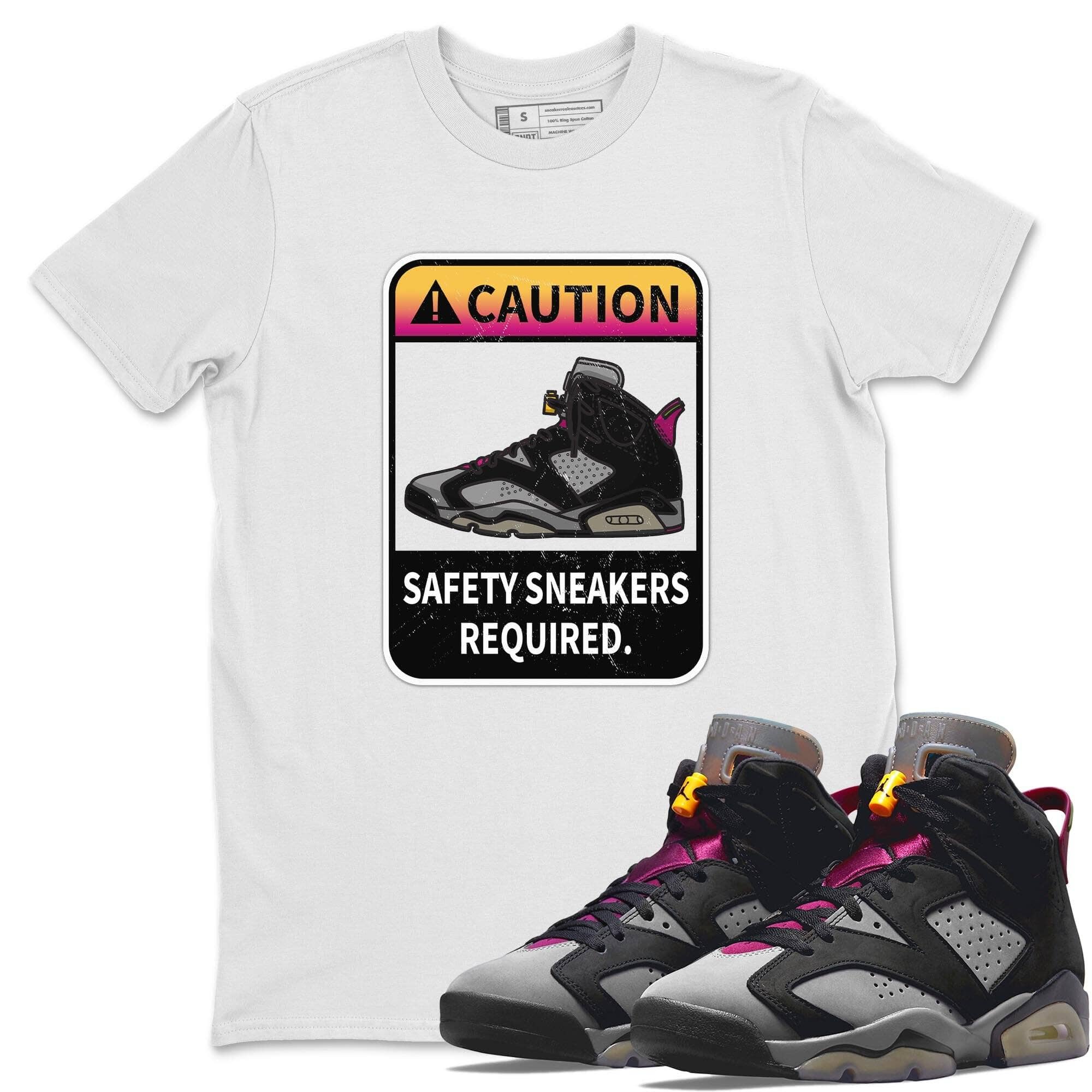 Jordan 6 Bordeaux Shirt To Match Jordans Caution Sneaker Tees Jordan 6 Bordeaux Drip Gear Zone Sneaker Matching Clothing Unisex Shirts