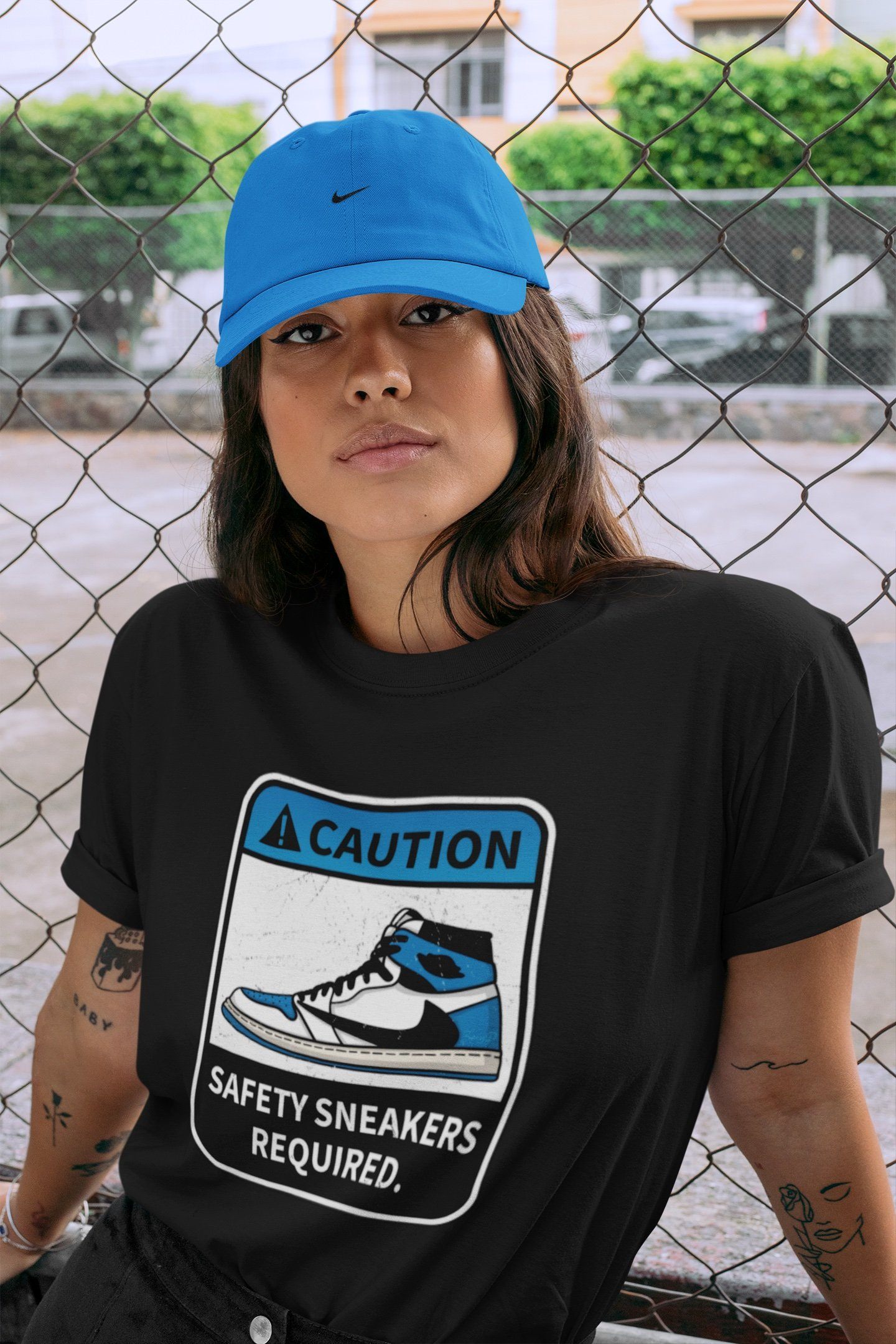 Jordan 1 Travis Scott Fragment Shirt To Match Jordans Caution Sneaker Tees Jordan 1 Travis Scott Fragment Drip Gear Zone Sneaker Matching Clothing Unisex Shirts