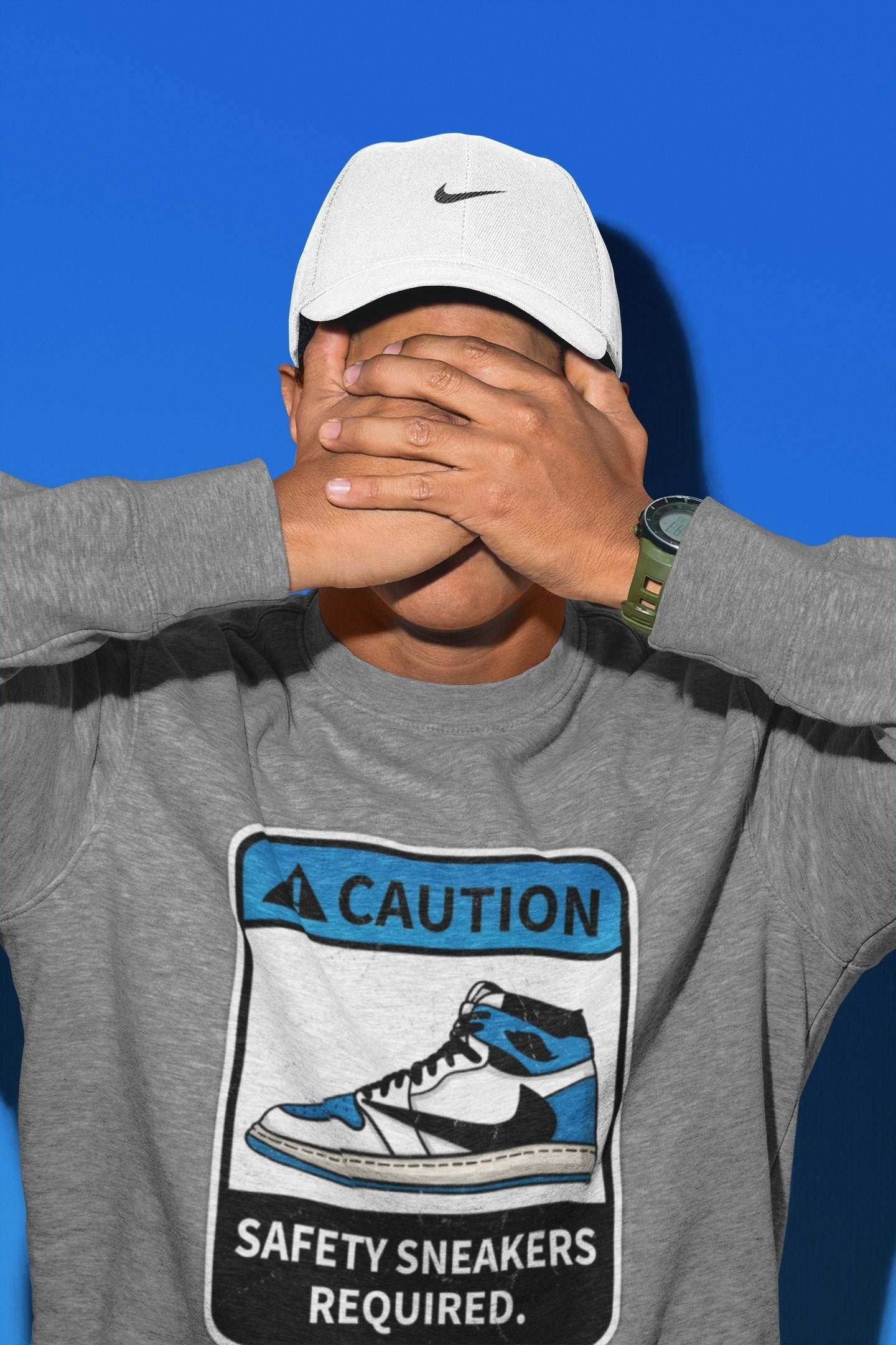 Jordan 1 Travis Scott Fragment Shirt To Match Jordans Caution Sneaker Tees Jordan 1 Travis Scott Fragment Drip Gear Zone Sneaker Matching Clothing Unisex Shirts