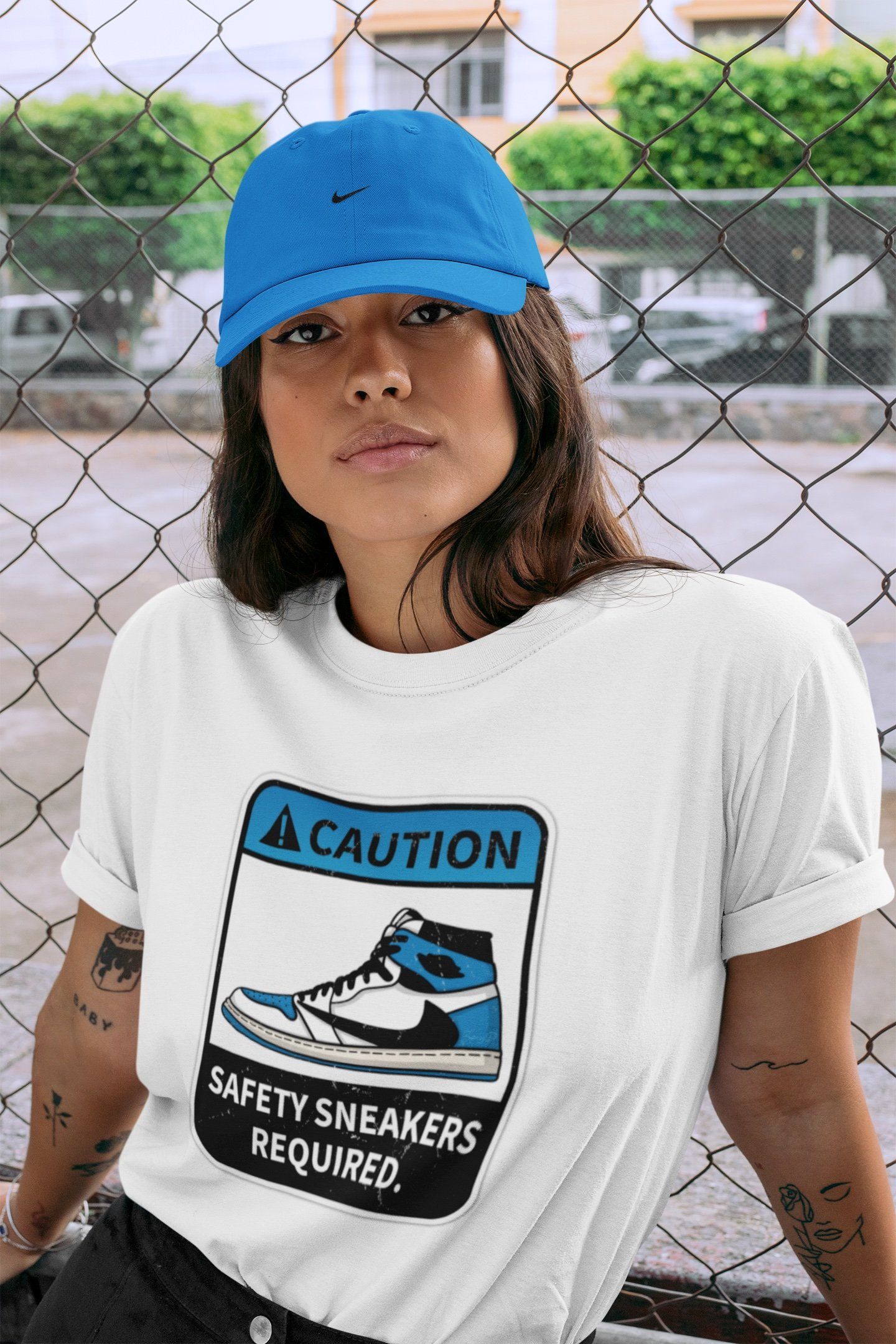 Jordan 1 Travis Scott Fragment Shirt To Match Jordans Caution Sneaker Tees Jordan 1 Travis Scott Fragment Drip Gear Zone Sneaker Matching Clothing Unisex Shirts