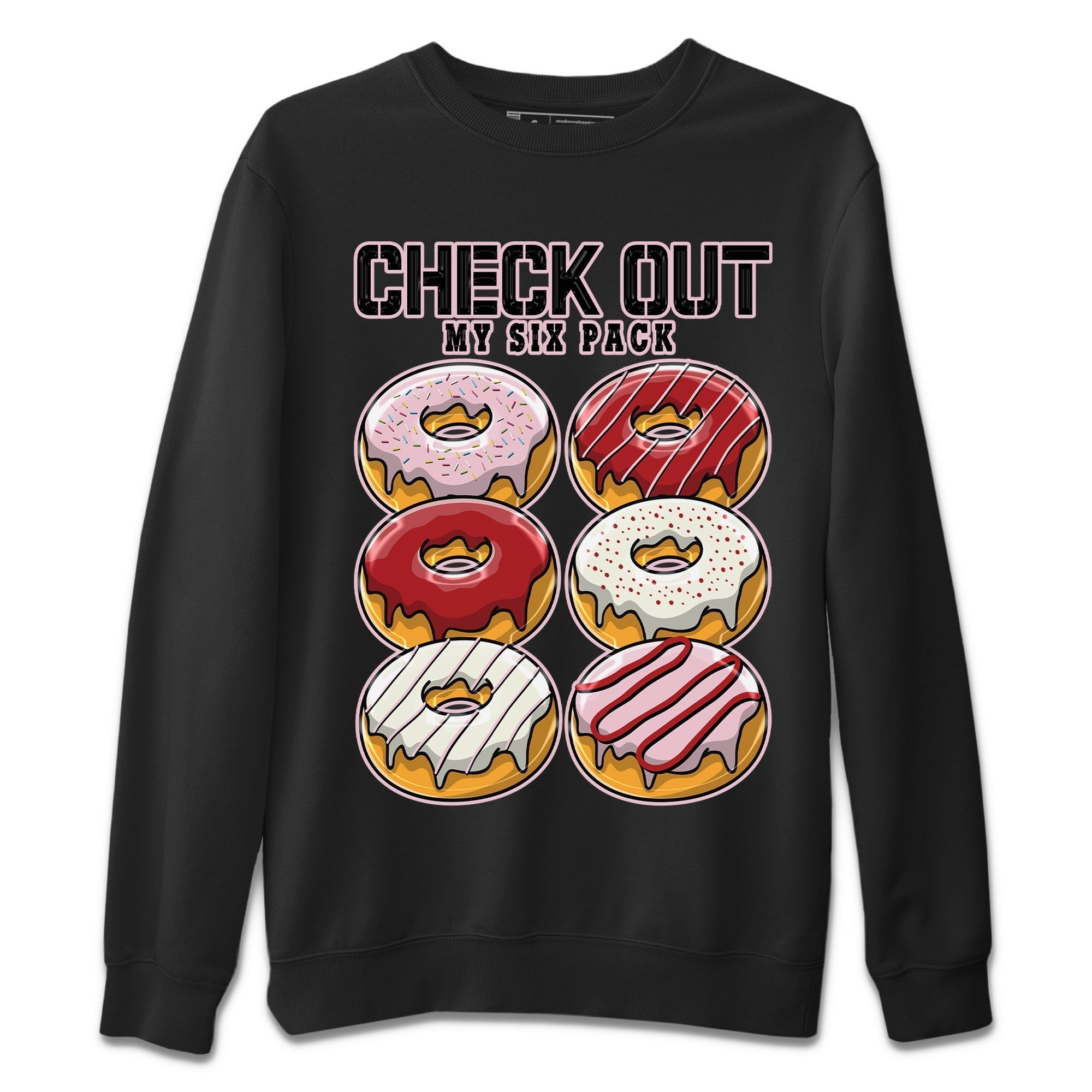 Air Force 1 Valentines Day Sneaker Match Tees Check Out My Six Pack Sneaker Tees Air Force 1 Valentines Day Jordan to match sneaker T-Shirt Crew Neck Shirts