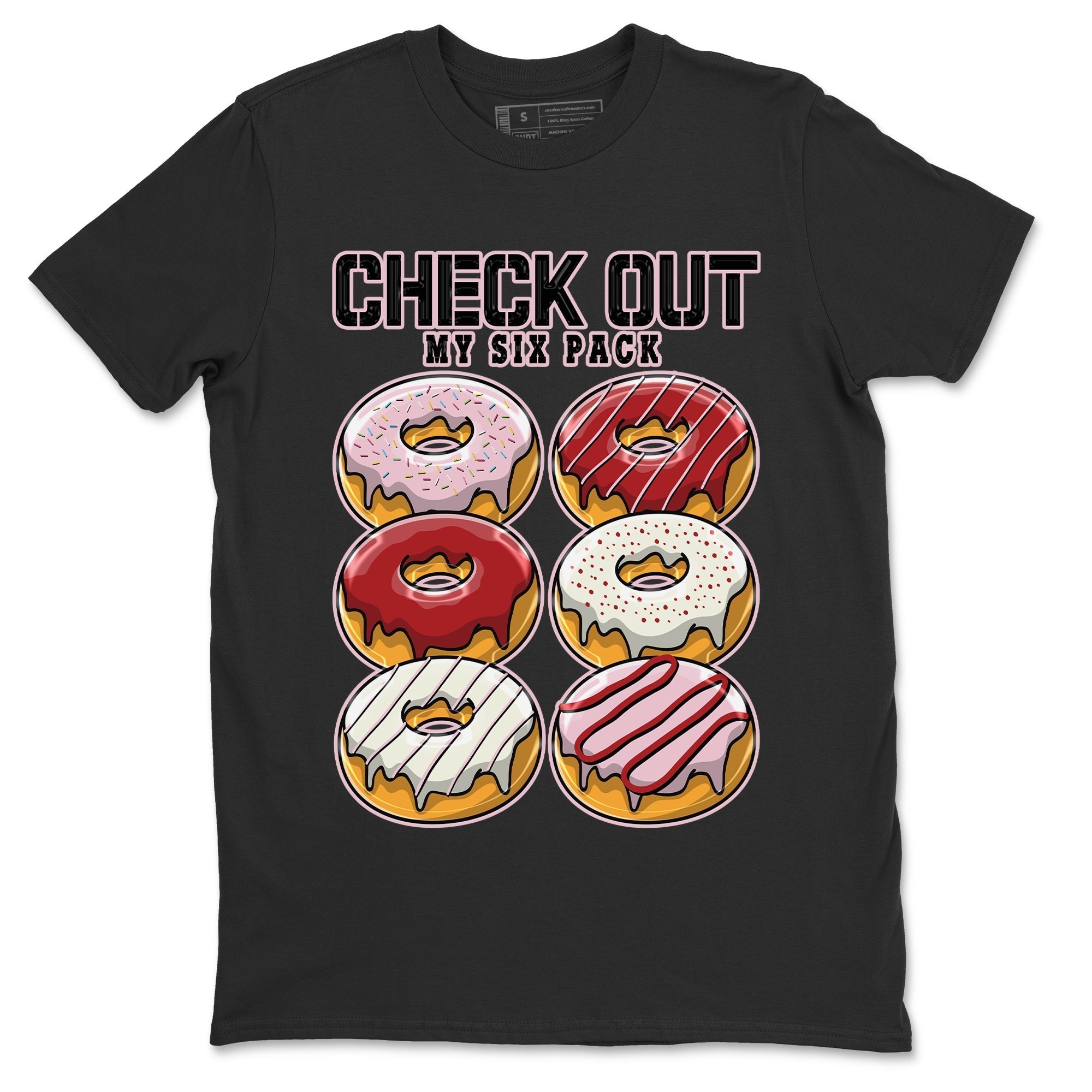 Air Force 1 Valentines Day Sneaker Match Tees Check Out My Six Pack Sneaker Tees Air Force 1 Valentines Day Jordan to match sneaker T-Shirt Crew Neck Shirts