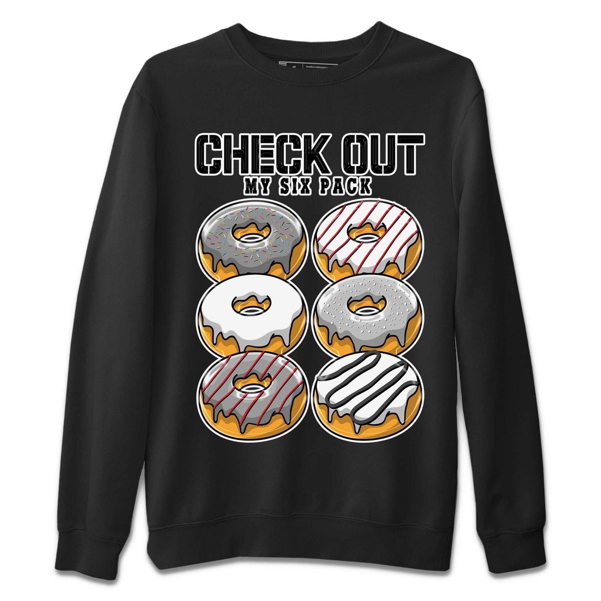 1s High OG Washed Heritage Sneaker Match Tees Check Out My Six Pack Streetwear Sneaker Shirt Air Jordan 1 Washed Heritage Sneaker Release Tees Unisex Shirts Black 2