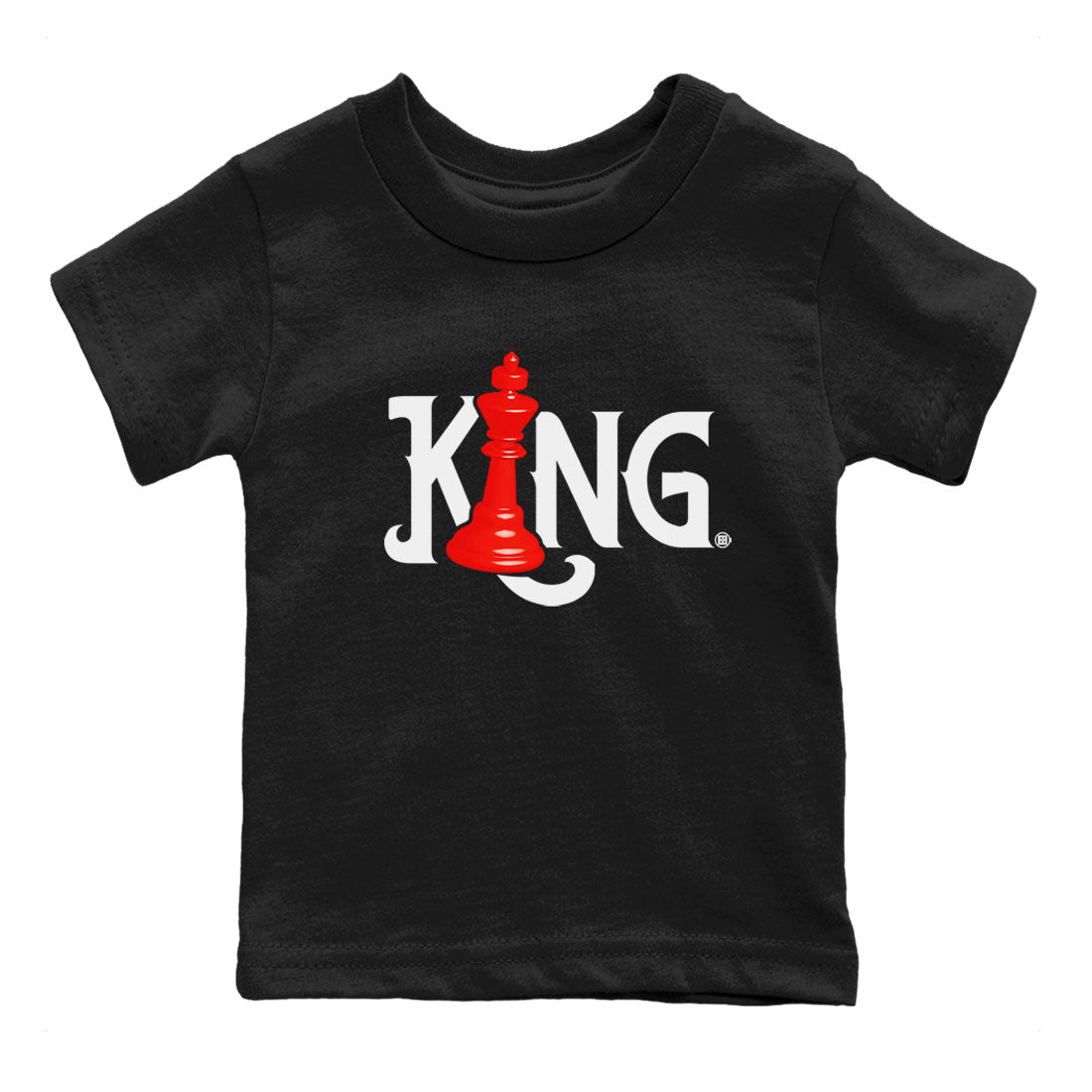 12s Cherry shirt to match jordans Chess King sneaker tees AJ12 Retro Cherry Drip Gear Zone baby toddler Black 2 cotton Shirt