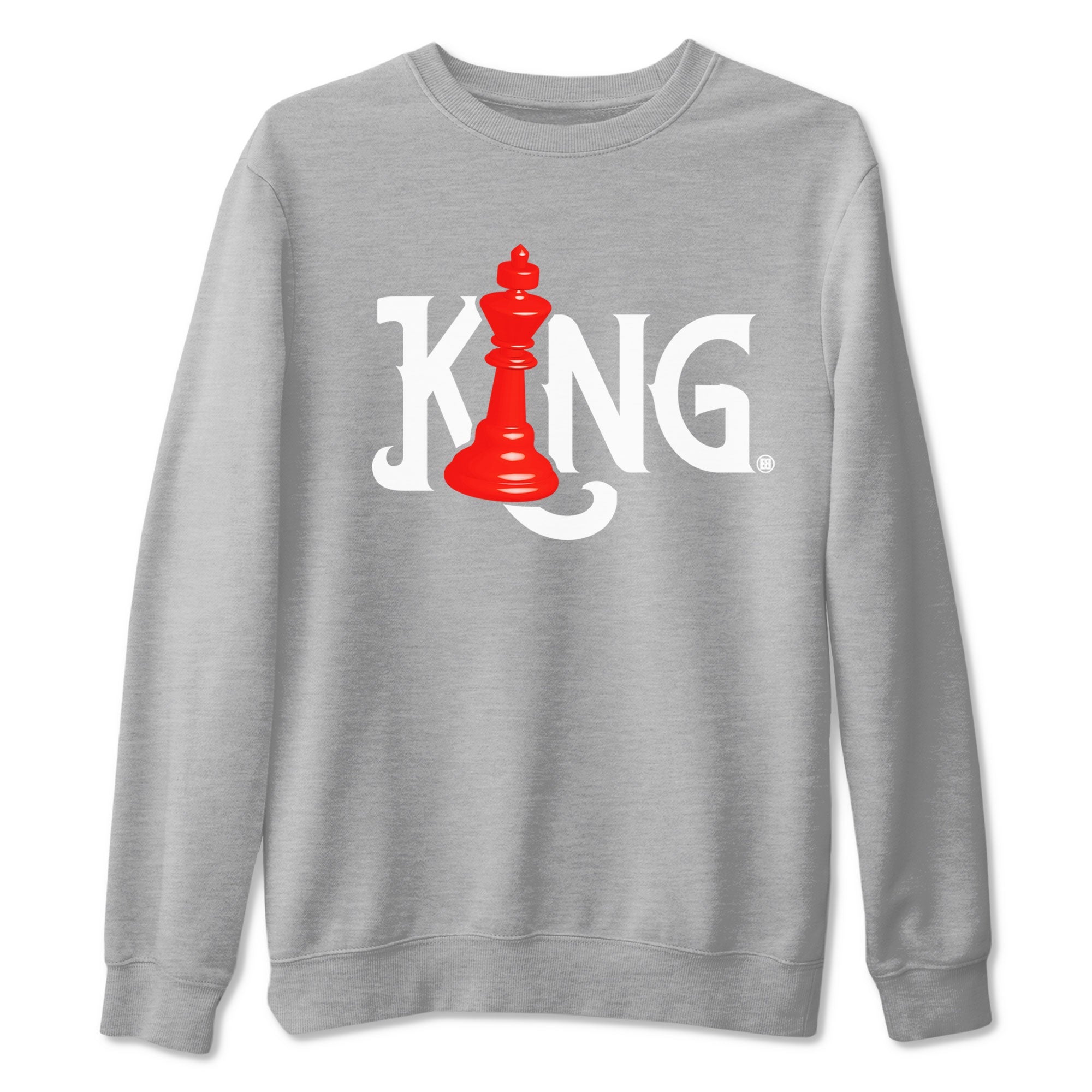 12s Cherry shirt to match jordans Chess King sneaker tees AJ12 Retro Cherry Drip Gear Zone unisex cotton Heather Grey 2 crew neck shirt