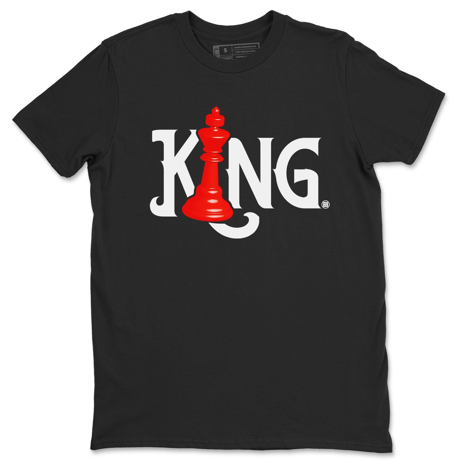 12s Cherry shirt to match jordans Chess King sneaker tees AJ12 Retro Cherry Drip Gear Zone unisex cotton Black 2 crew neck shirt