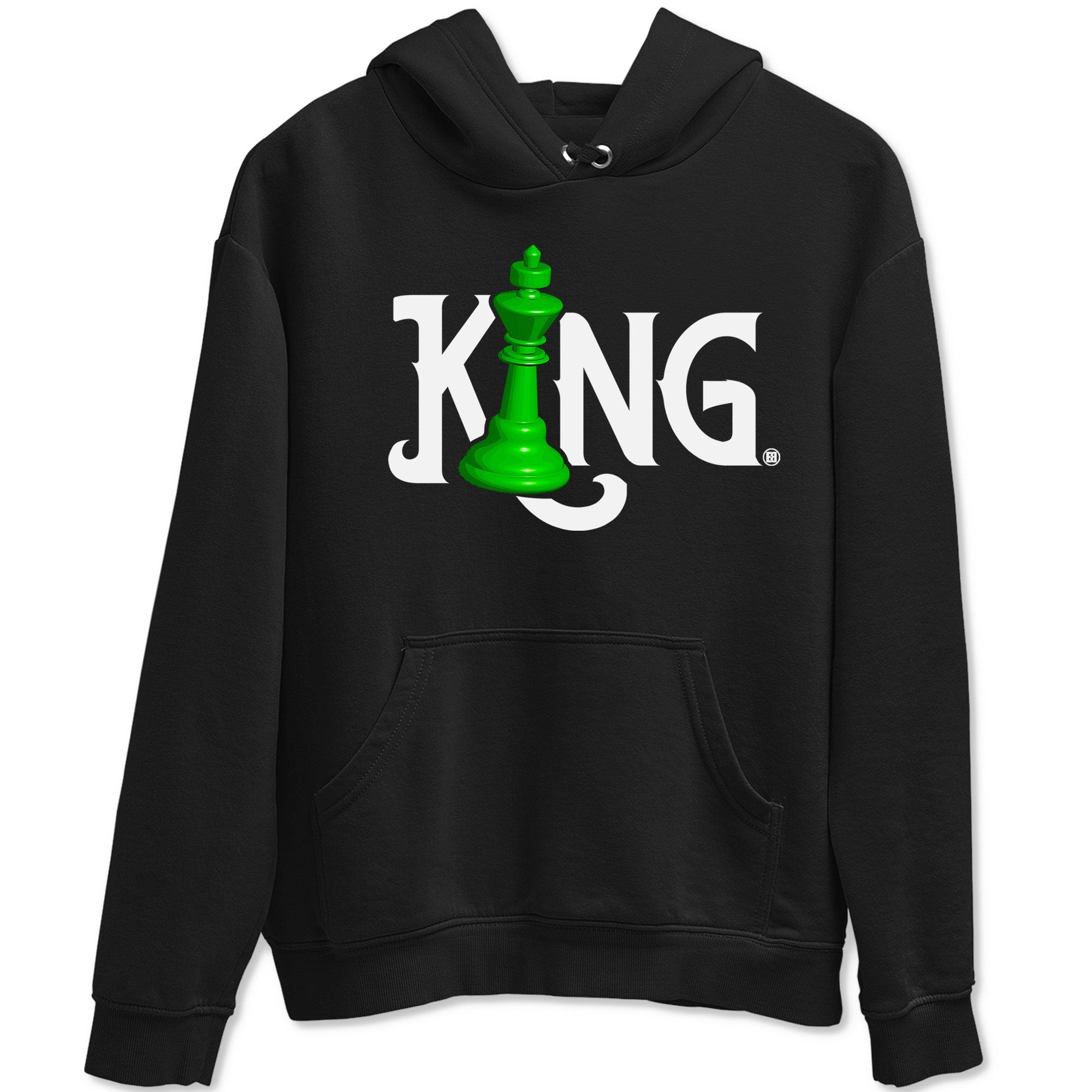 Air Jordan 5 Lucky Green shirt to match jordans Chess King sneaker match tee AJ5 Lucky Green Drip Gear Zone unisex cotton Black 2 crew neck shirt