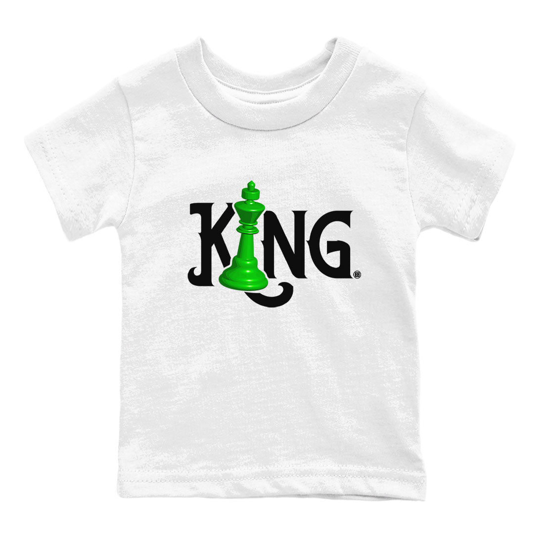 Air Jordan 5 Lucky Green shirt to match jordans Chess King sneaker match tee AJ5 Lucky Green Drip Gear Zone baby toddler White 2 cotton Shirt
