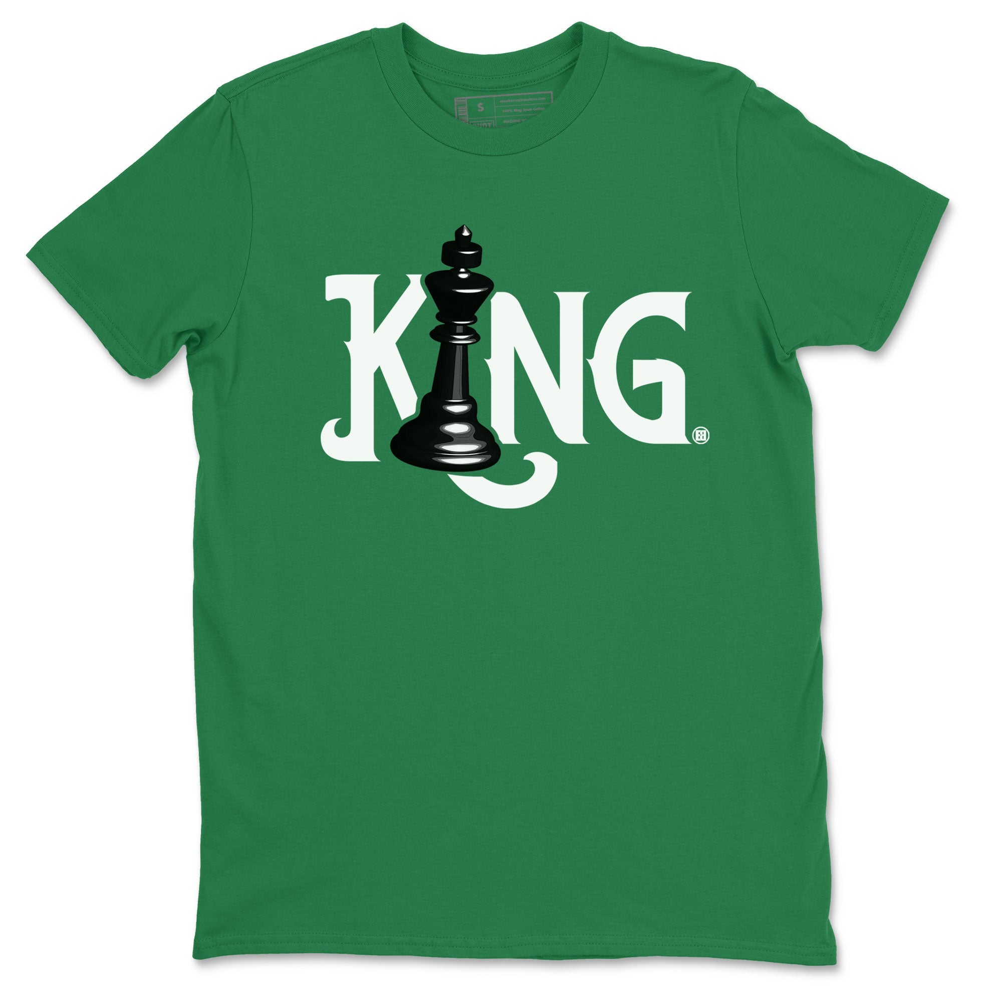 Air Jordan 5 Lucky Green shirt to match jordans Chess King sneaker match tee AJ5 Lucky Green Drip Gear Zone unisex cotton Kelly Green 2 crew neck shirt