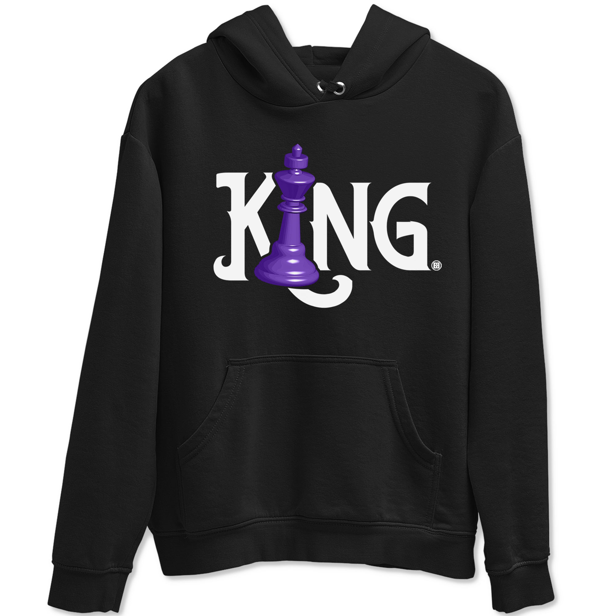 Nike SB Dunk Low Court Purple Shirt To Match Jordans Chess King Streetwear Fashion Dunk Low Court Purple Drip Gear Zone unisex crew neck t-shirt Black 2 crew neck shirt