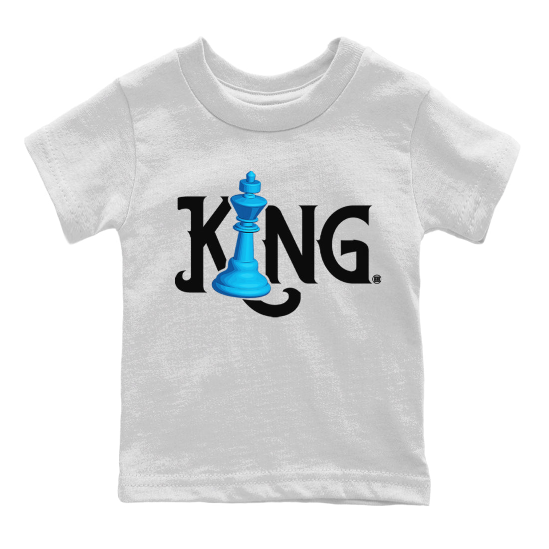 Jordan 13 UNC Sneaker Matching T-Shirt Chess King Sneaker Tees Jordan 13 UNC Sneaker Release Tees Kids Shirts