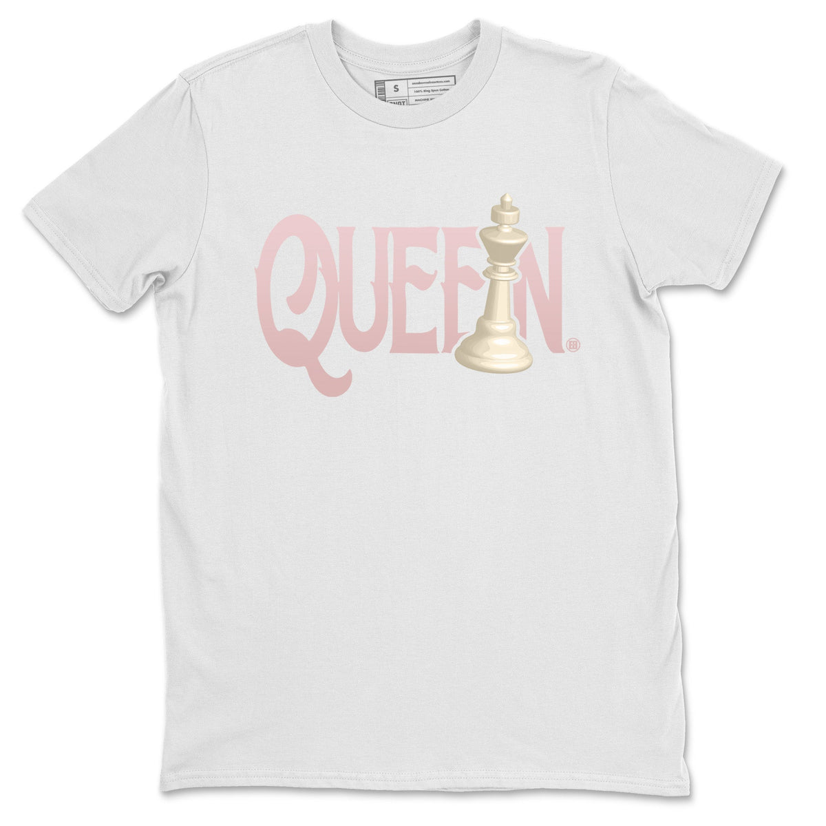 Air Jordan 1 Washed Pink Sneaker Match Tees Chess Queen Streetwear Sneaker Shirt Air Jordan 1 High OG WMNS Washed Pink Sneaker Release Tees Unisex Shirts White 2
