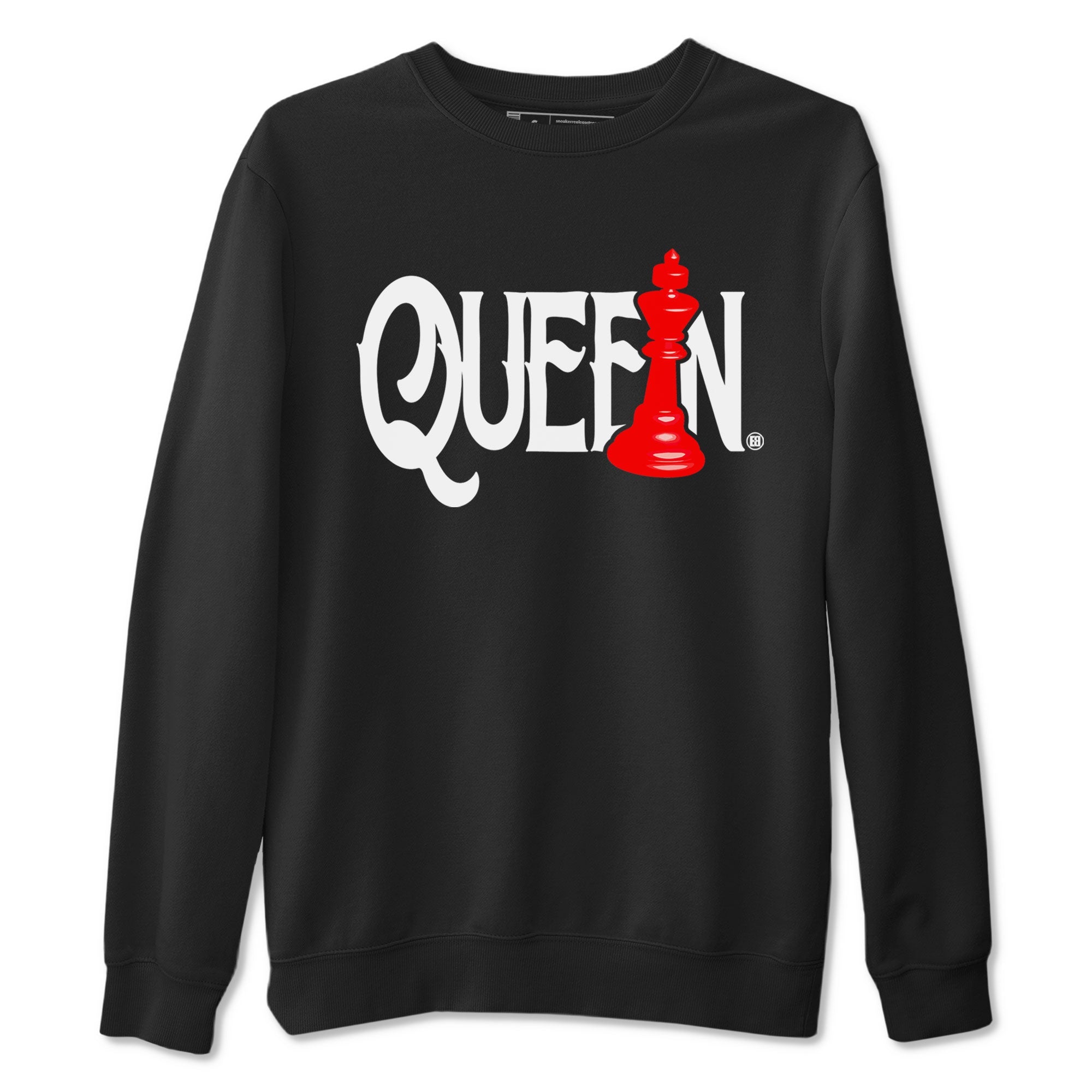 12s Cherry shirt to match jordans Chess Queen sneaker tees AJ12 Retro Cherry Drip Gear Zone unisex cotton Black 2 crew neck shirt