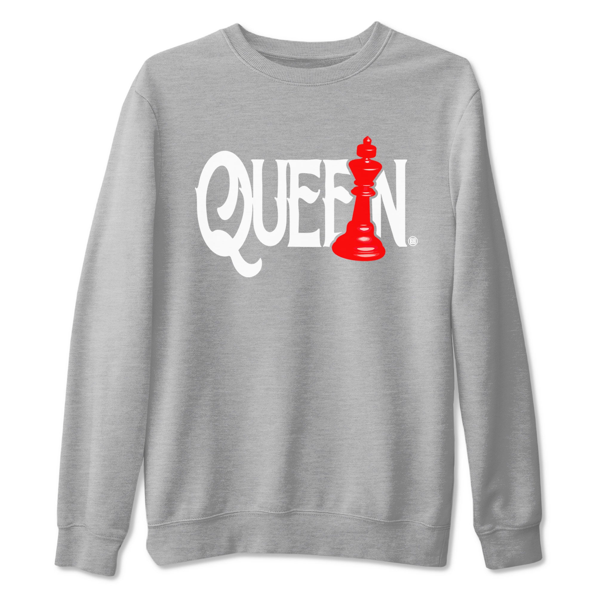 12s Cherry shirt to match jordans Chess Queen sneaker tees AJ12 Retro Cherry Drip Gear Zone unisex cotton Heather Grey 2 crew neck shirt