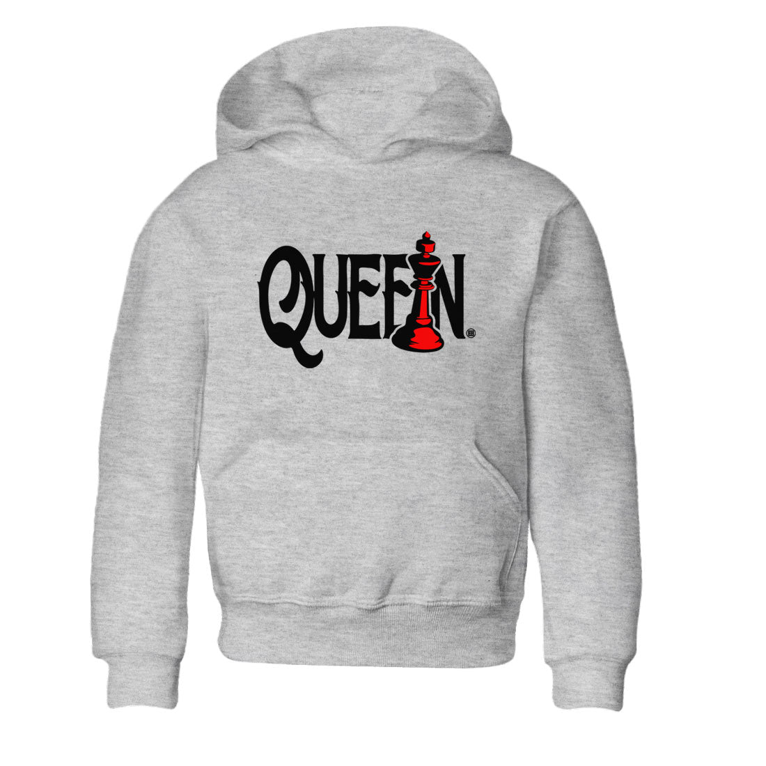Air Jordan 4 Bred Reimagined shirt to match jordans Chess Queen sneaker shirts AJ4 Bred Reimagined Drip Gear Zone baby toddler Heather Grey 2 cotton Shirt