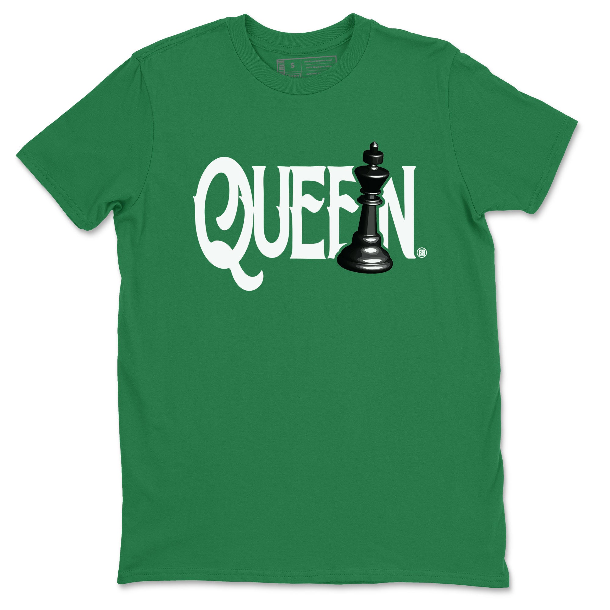 Air Jordan 5 Lucky Green shirt to match jordans Chess Queen sneaker match tee AJ5 Lucky Green Drip Gear Zone unisex cotton Kelly Green 2 crew neck shirt