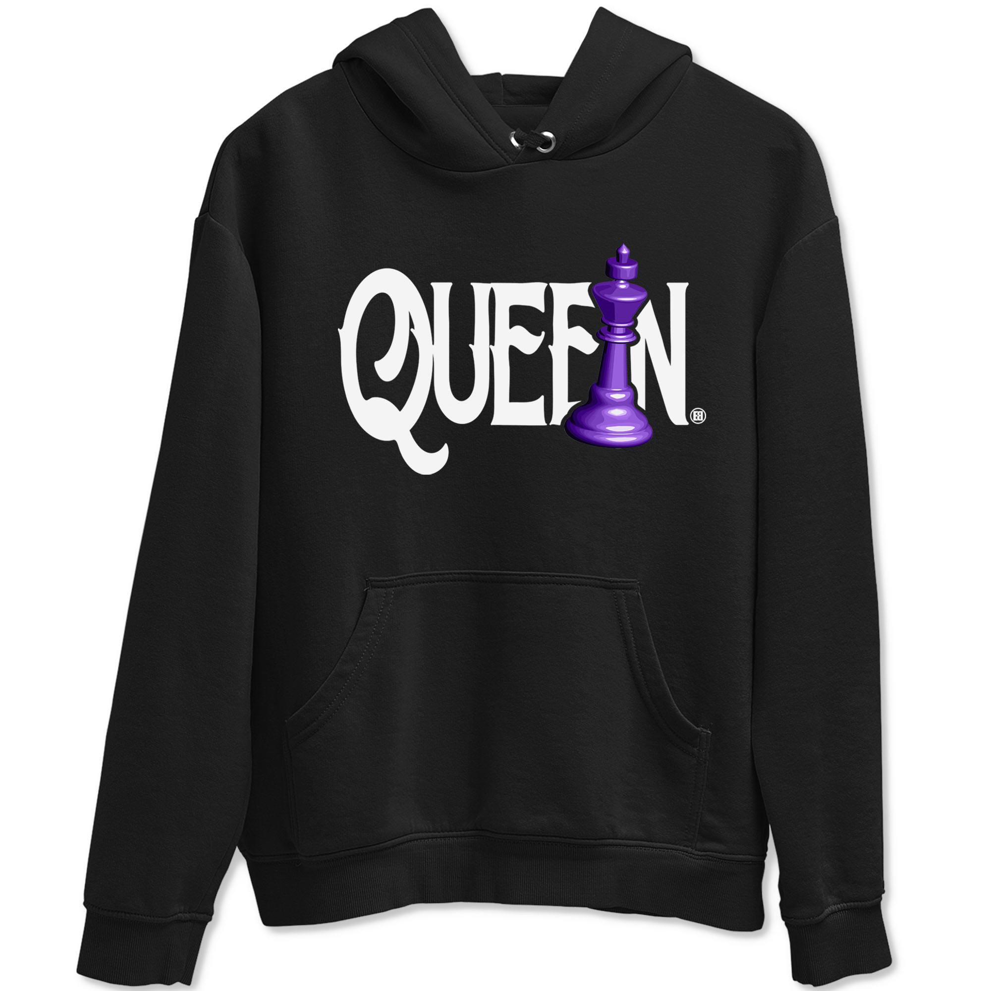 Nike SB Dunk Low Court Purple Shirt To Match Jordans Chess Queen Streetwear Fashion Dunk Low Court Purple Drip Gear Zone unisex crew neck t-shirt Black 2 crew neck shirt