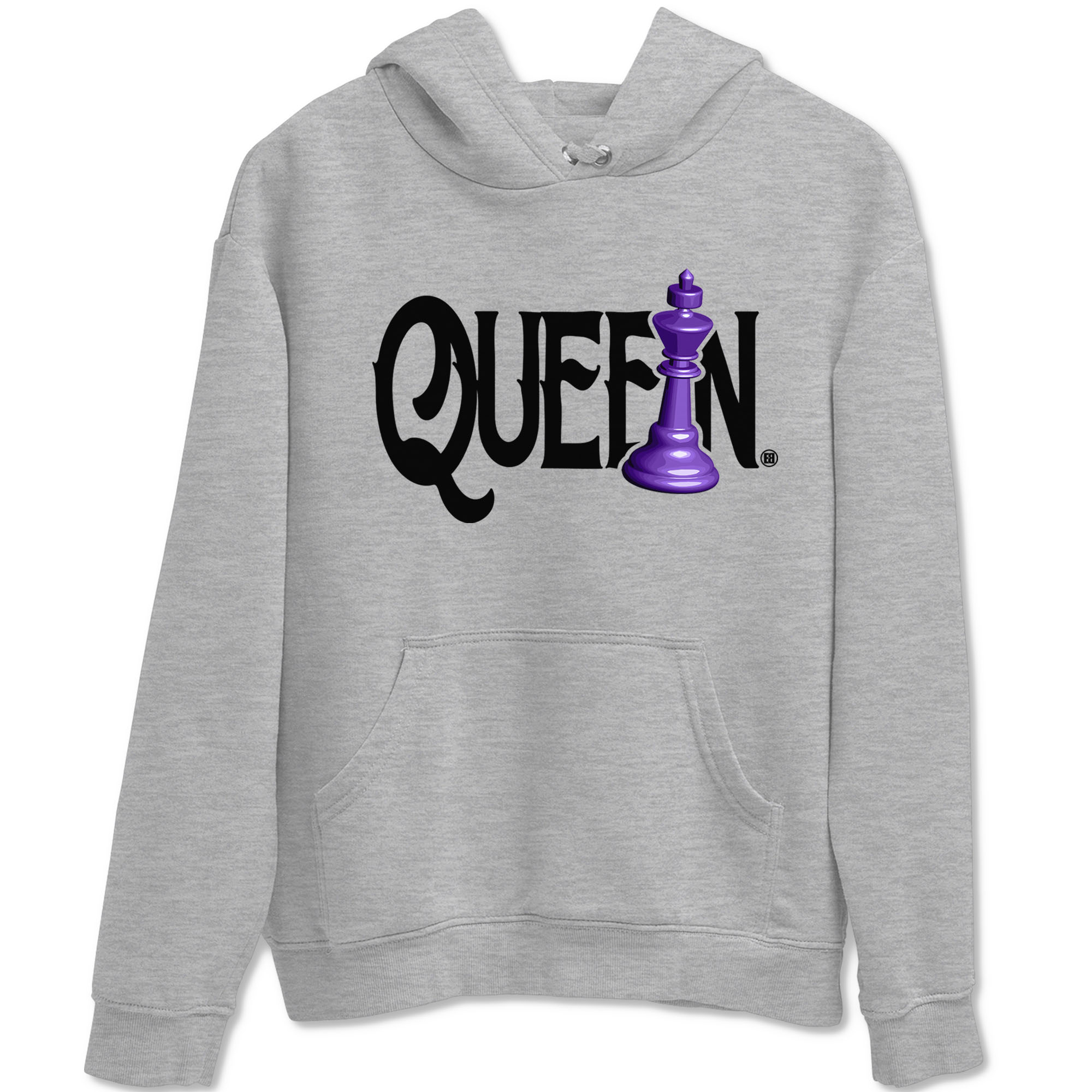 Nike SB Dunk Low Court Purple Shirt To Match Jordans Chess Queen Streetwear Fashion Dunk Low Court Purple Drip Gear Zone unisex crew neck t-shirt Heather Grey 2 crew neck shirt