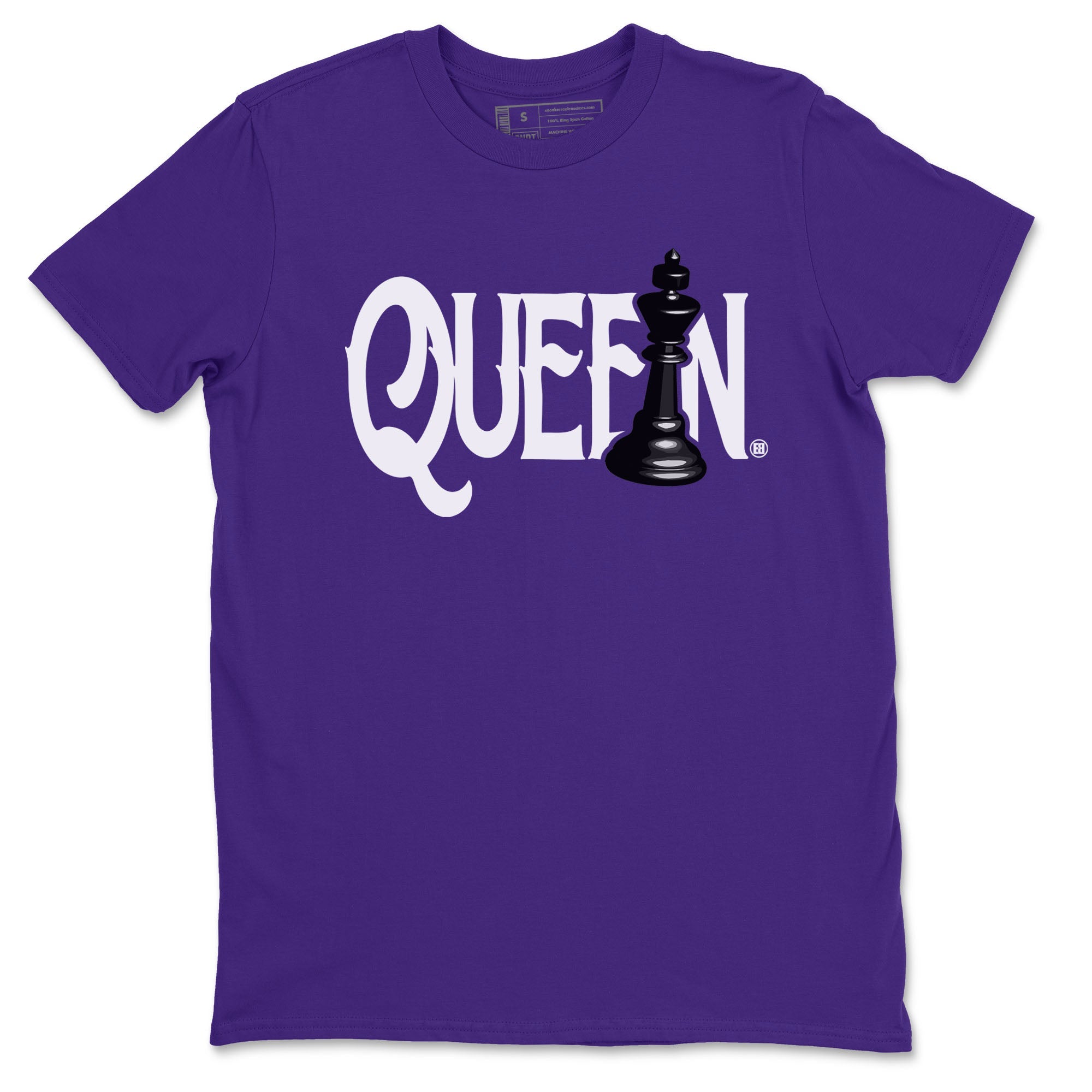 Nike SB Dunk Low Court Purple Shirt To Match Jordans Chess Queen Streetwear Fashion Dunk Low Court Purple Drip Gear Zone unisex crew neck t-shirt Purple 2 crew neck shirt