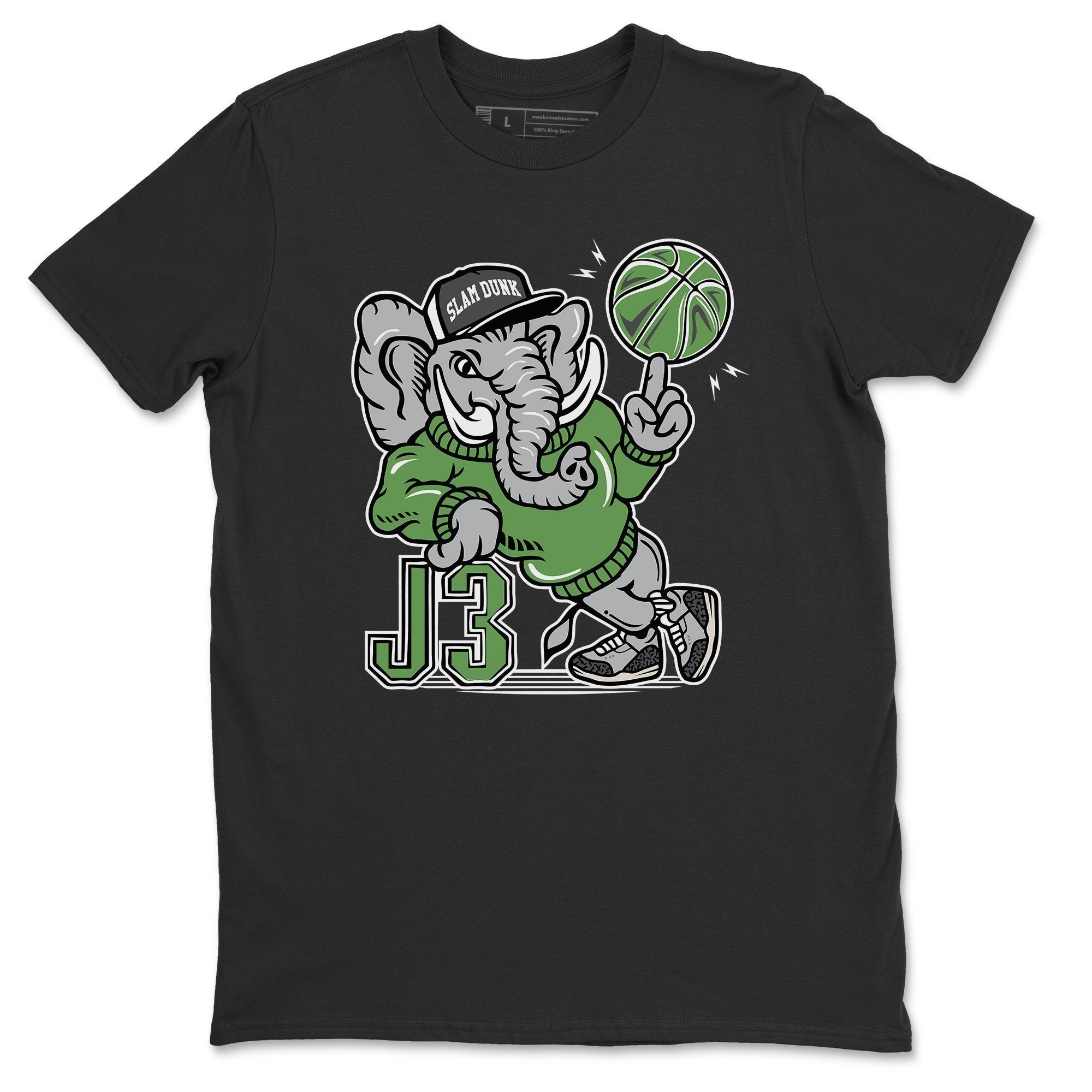 Jordan 3 Chlorophyll Shirt To Match Jordans AJ3 Elephant Sneaker Tees Jordan 3 Chlorophyll Drip Gear Zone Sneaker Matching Clothing Unisex Shirts