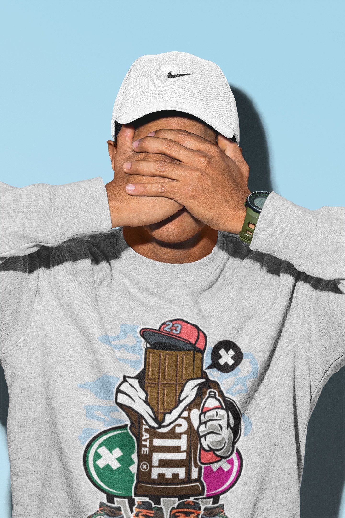 Jordan 1 Hand Crafted Sneaker Matching T-Shirt Chocolate Squad Sneaker Tees Jordan 1 Hand Crafted Sneaker Release Tees Crew Neck Tees