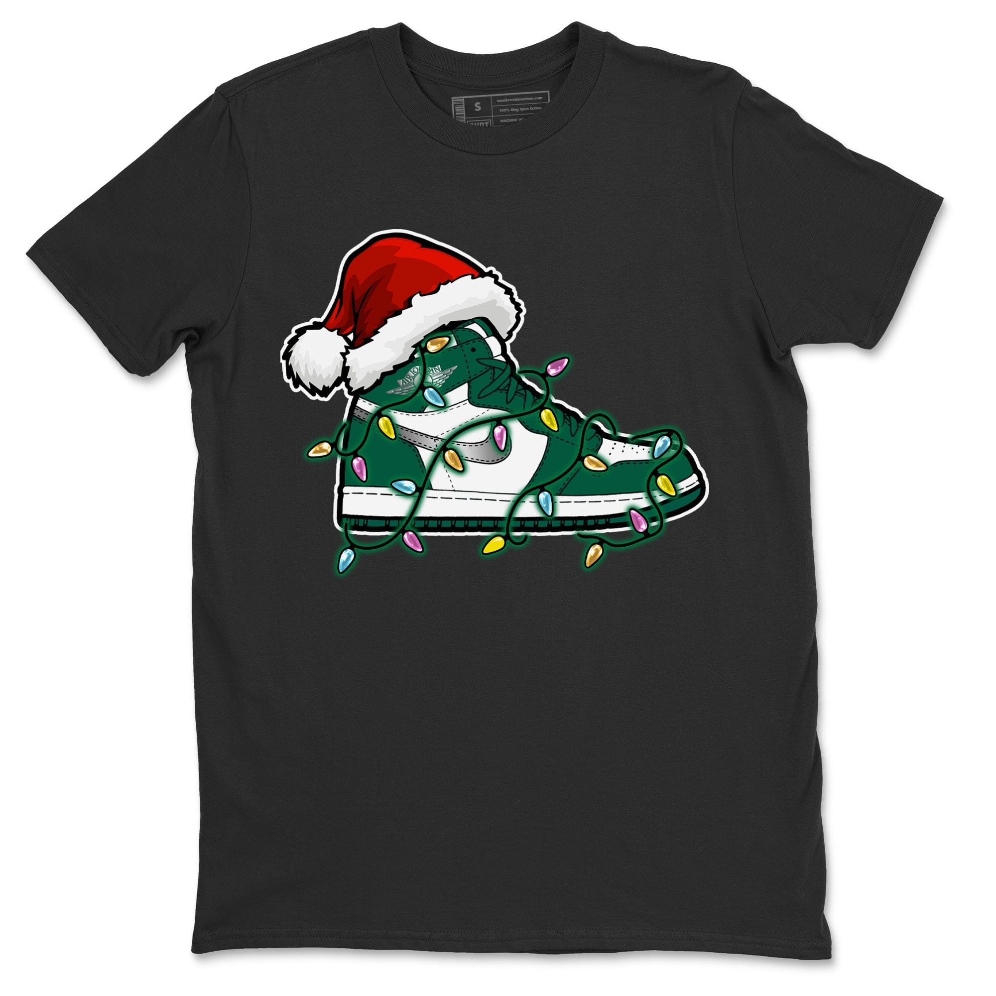 Jordan 1 Gorge Green Sneaker Matching T-Shirt Christmas Light Sneaker Sneaker Tees Jordan 1 Gorge Green Sneaker Release Tees Crew Neck Tees