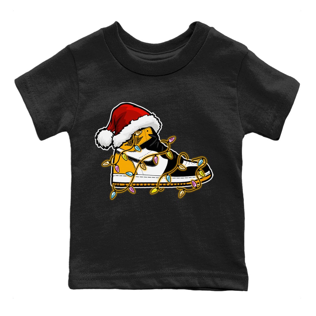 Jordan 1 Taxi Sneaker Matching T-Shirt Christmas Light Sneaker Sneaker Tees Jordan 1 Taxi Sneaker Release Tees Kids Shirts