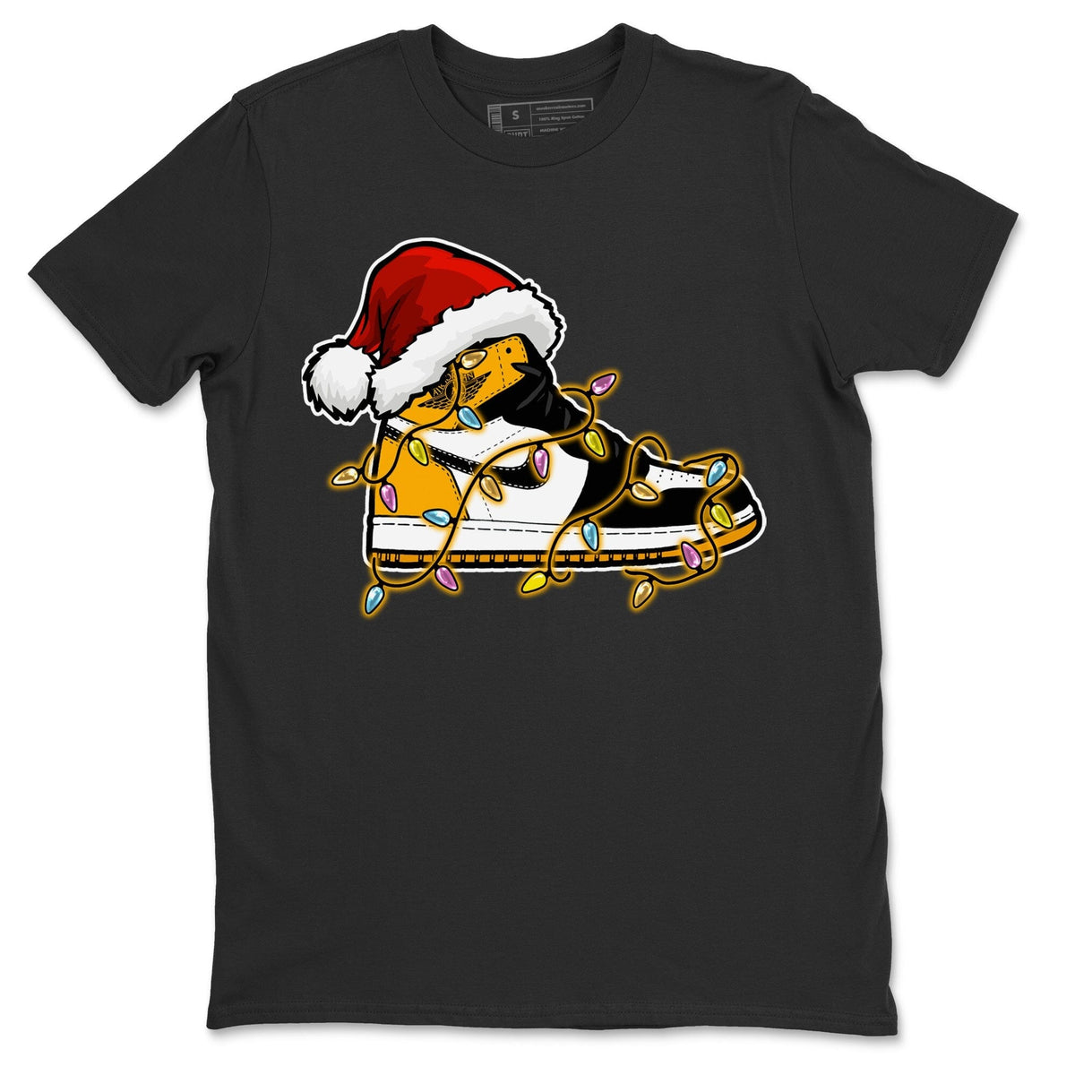 Jordan 1 Taxi Sneaker Matching T-Shirt Christmas Light Sneaker Sneaker Tees Jordan 1 Taxi Sneaker Release Tees Crew Neck Tees