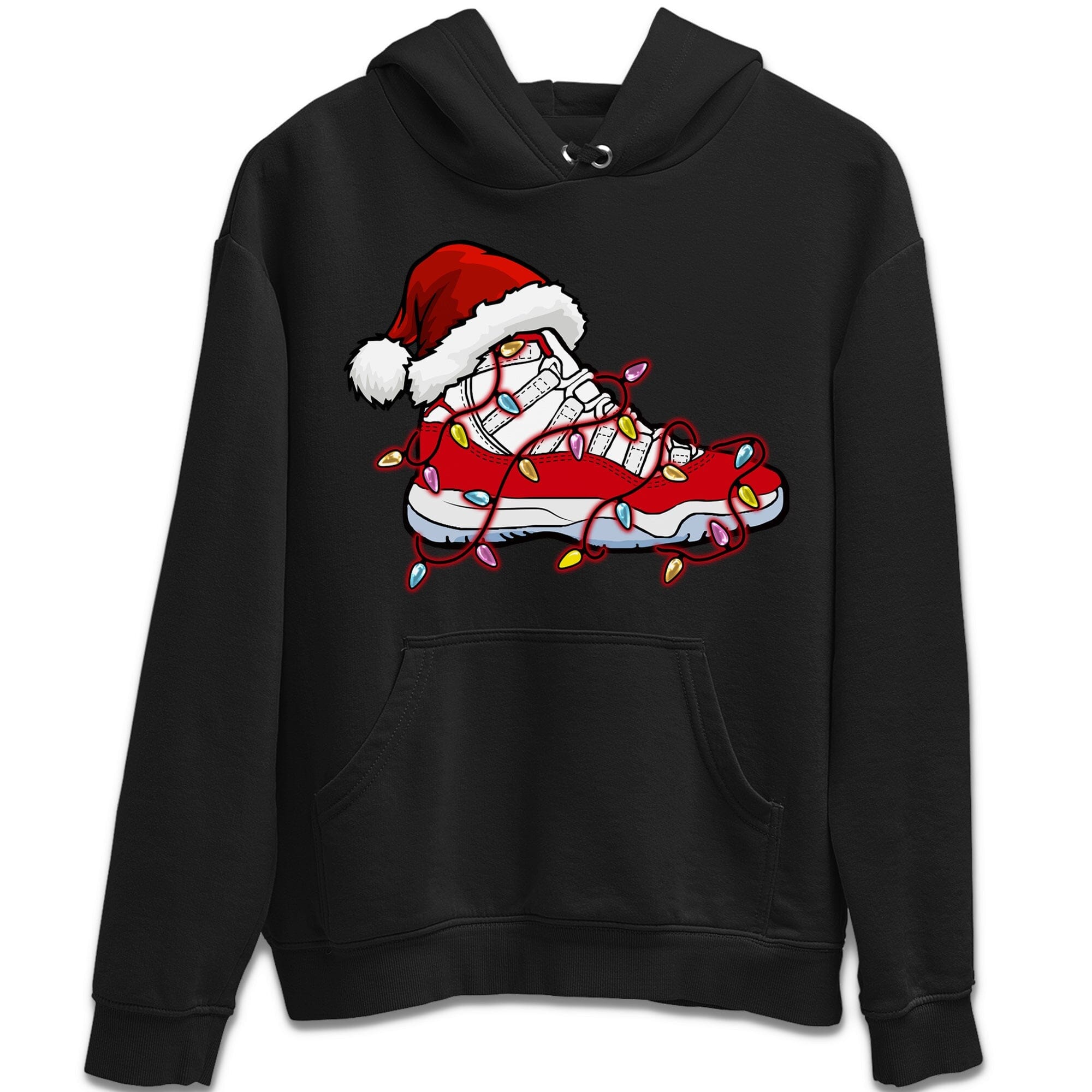 Jordan 11 Cherry Sneaker Matching T-Shirt Christmas Light Sneaker Sneaker Tees Jordan 11 Cherry Sneaker Release Tees Crew Neck Tees