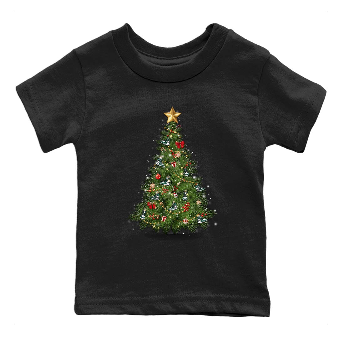 Jordan 1 Gorge Green Sneaker Matching T-Shirt Christmas Tree Sneaker Tees Jordan 1 Gorge Green Sneaker Release Tees Kids Shirts