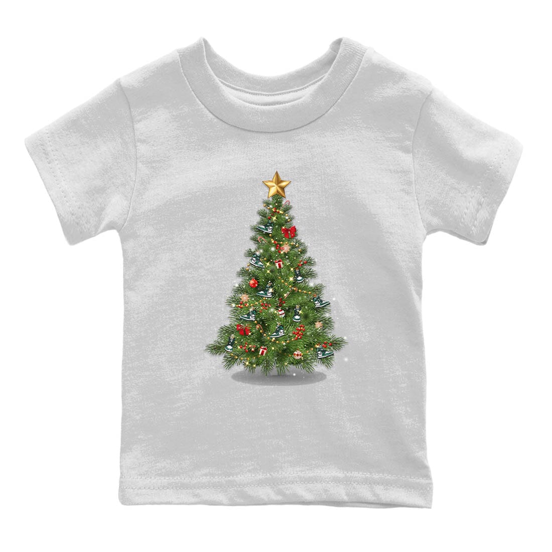 Jordan 1 Gorge Green Sneaker Matching T-Shirt Christmas Tree Sneaker Tees Jordan 1 Gorge Green Sneaker Release Tees Kids Shirts