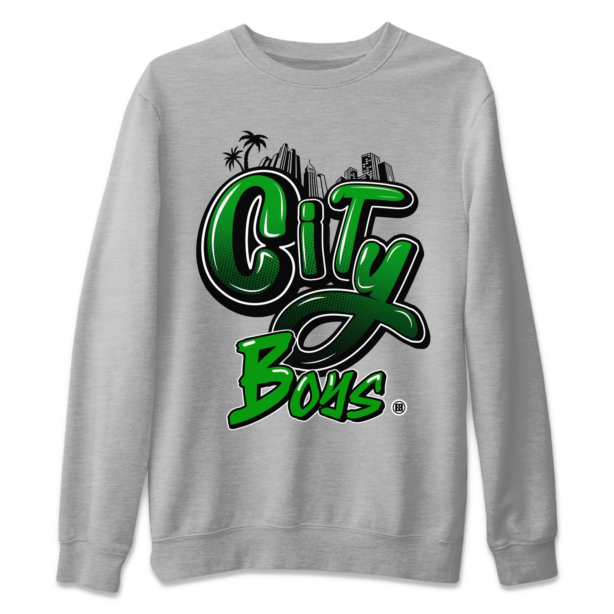 Air Jordan 1 Celtics Sneaker Match Tees City Boys Streetwear Sneaker Shirt Air Jordan 1 Retro Celtics Sneaker Release Tees Unisex Shirts Heather Grey 2