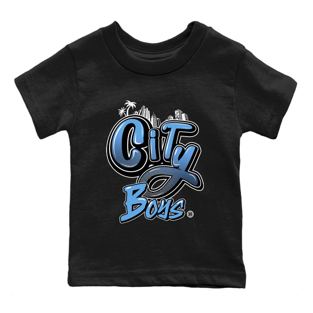 Air Jordan 1 Retro High OG UNC Toe Shirt to match Jordans City Boys Streetwear Sneaker Shirt Air Jordan 1 High OG UNC Toe Drip Gear Zone Sneaker Matching Clothing Kids and Baby Tees Black 2