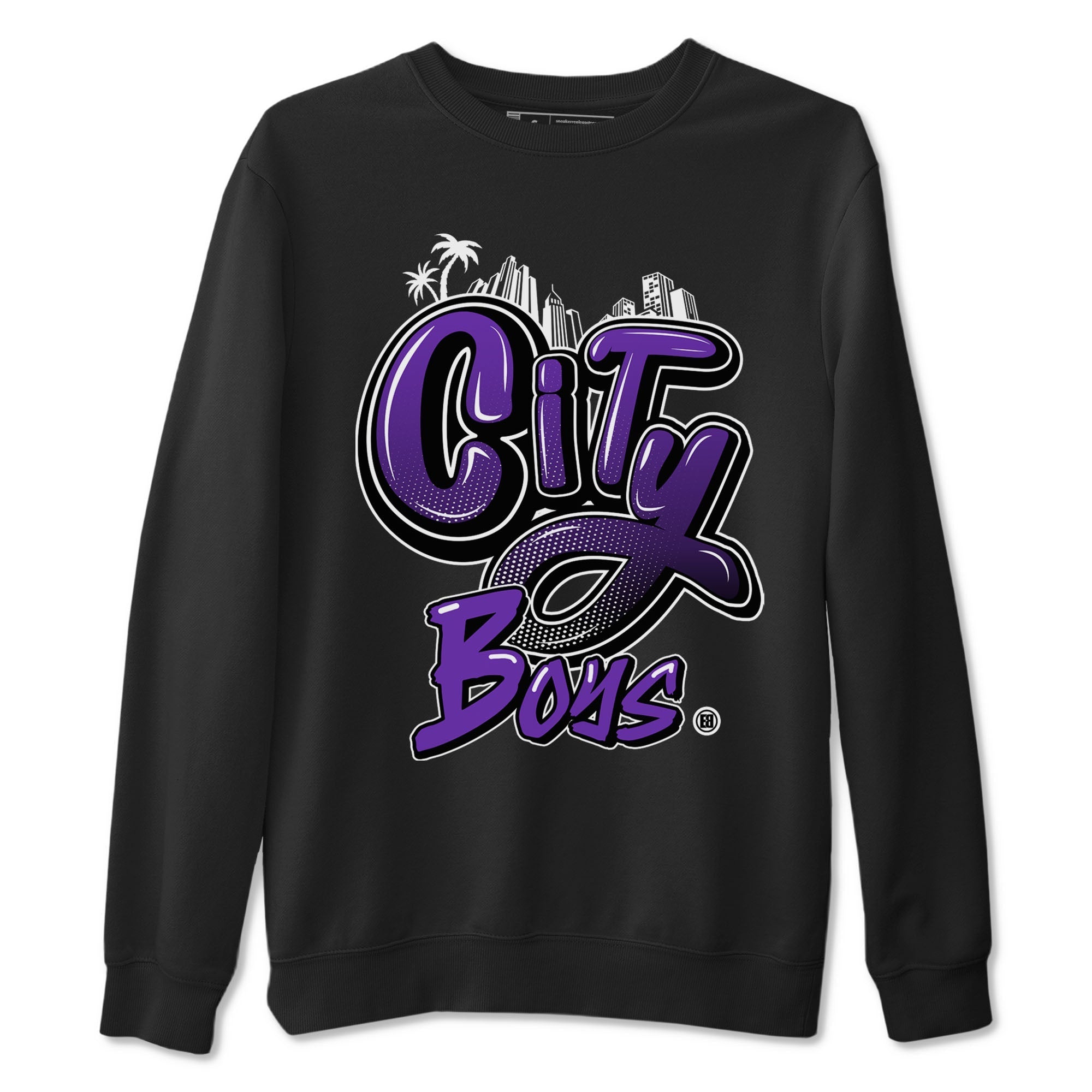 City Boys sneaker match tees to Court Purple Dunks street fashion brand for shirts to match Jordans Drip Gear Zone Dunk Low Court Purple unisex t-shirt Black 2 unisex shirt