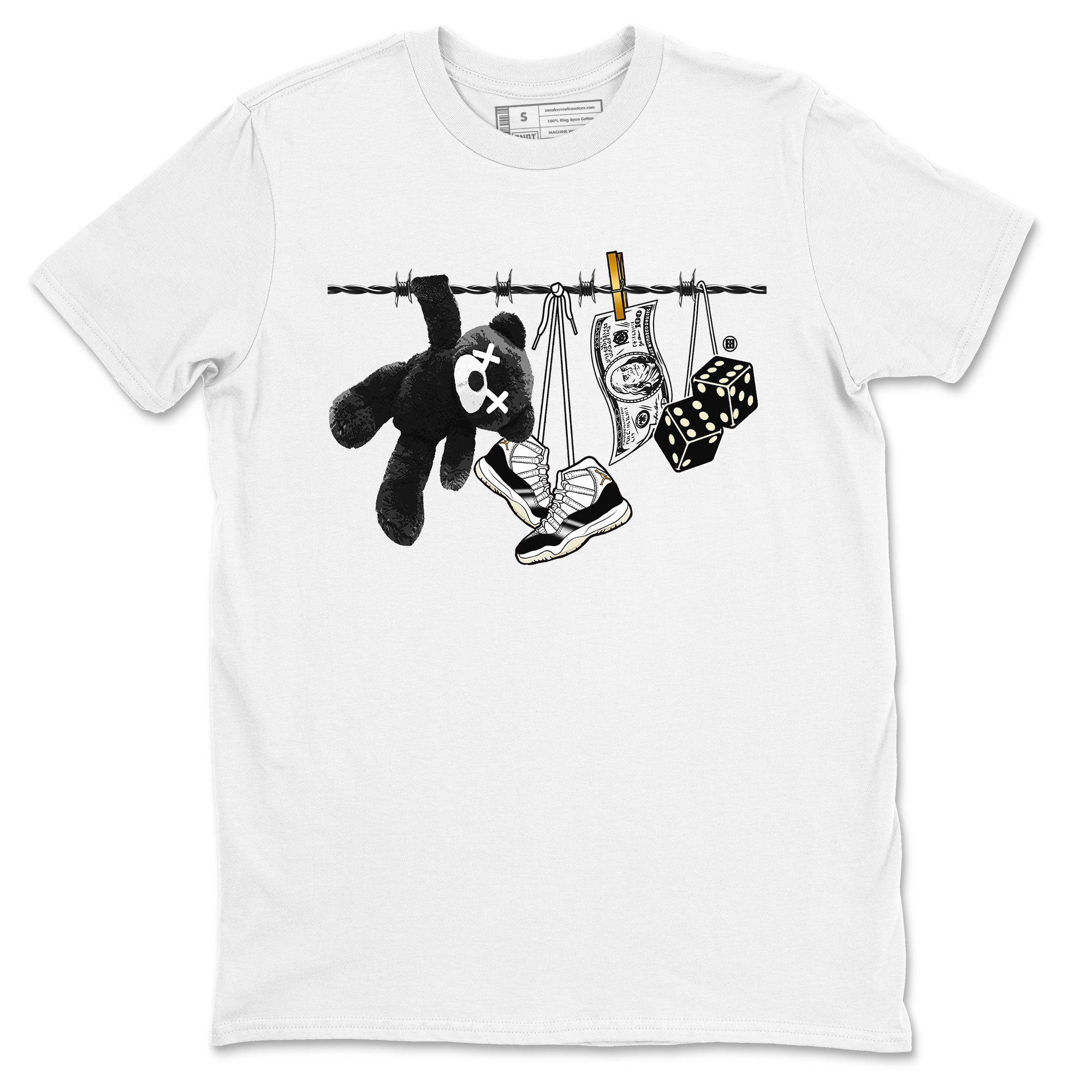 Air Jordan 11 Gratitude shirt to match jordans Clothesline sneaker tees Jordan 11 Retro Gratitude Drip Gear Zone Sneaker Matching Cotton Shirt unisex crew neck cotton White 2 crew neck shirt