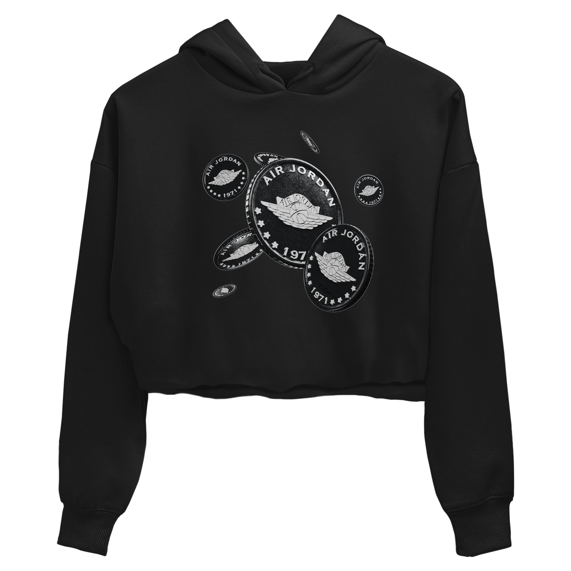 Air Jordan 1 Homage Shirt To Match Jordans Coin Drop Sneaker Tees AJ1 Homage Drip Gear Zone Sneaker Matching Clothing Women's Shirts Black 2