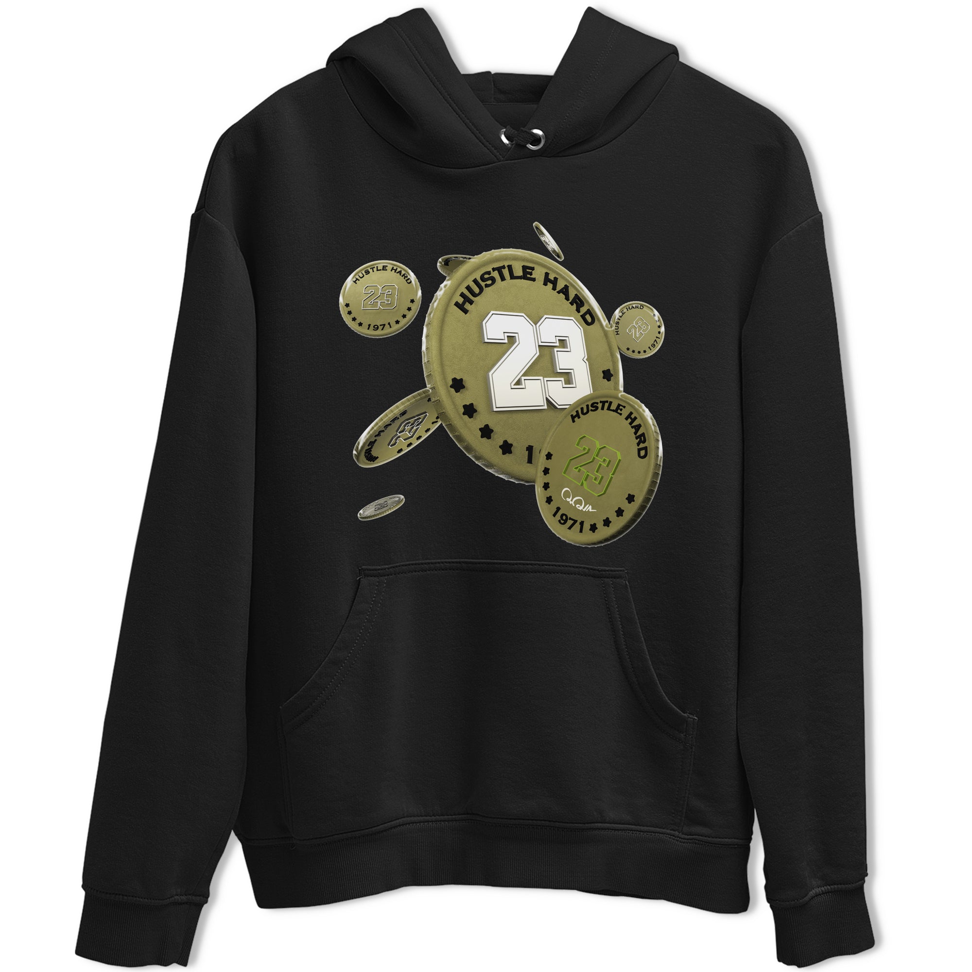 Air Jordan 1 Travis Scott Golf shirt to match jordans Coin Drop Streetwear Sneaker Shirt AJ1 lowTravis Scott Golf Drip Gear Zone Sneaker Matching Clothing Unisex Black 2 T-Shirt