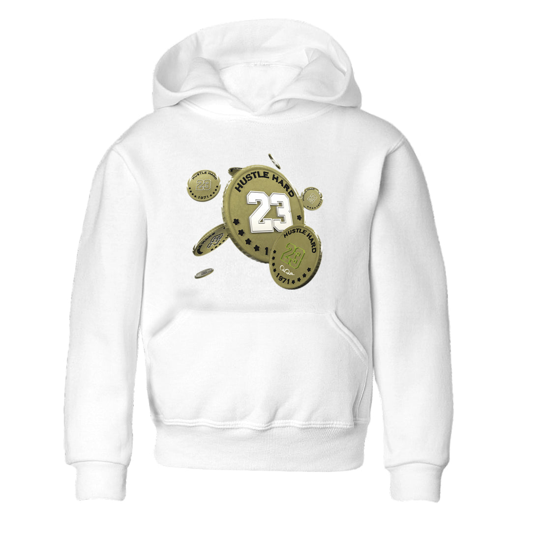 Air Jordan 1 Travis Scott Golf shirt to match jordans Coin Drop Streetwear Sneaker Shirt AJ1 lowTravis Scott Golf Drip Gear Zone Sneaker Matching Clothing Baby Toddler White 2 T-Shirt