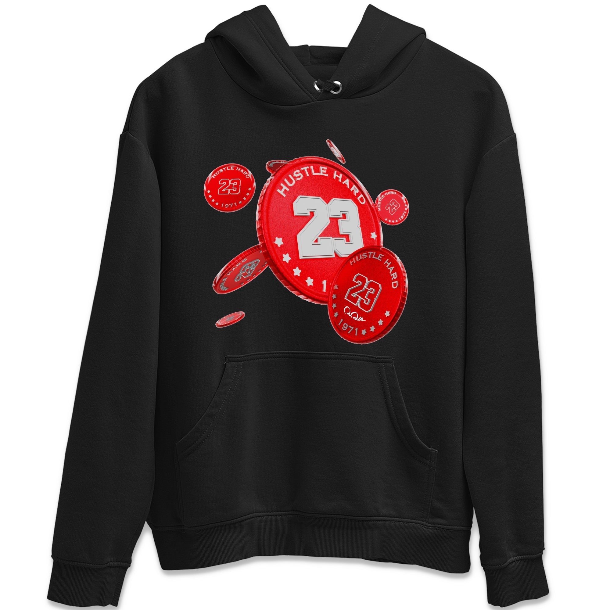 Air Jordan 12 Cherry Sneaker Match Tees Coin Drop Sneaker Tees AJ12 Cherry Sneaker Release Tees Unisex Shirts Black 2