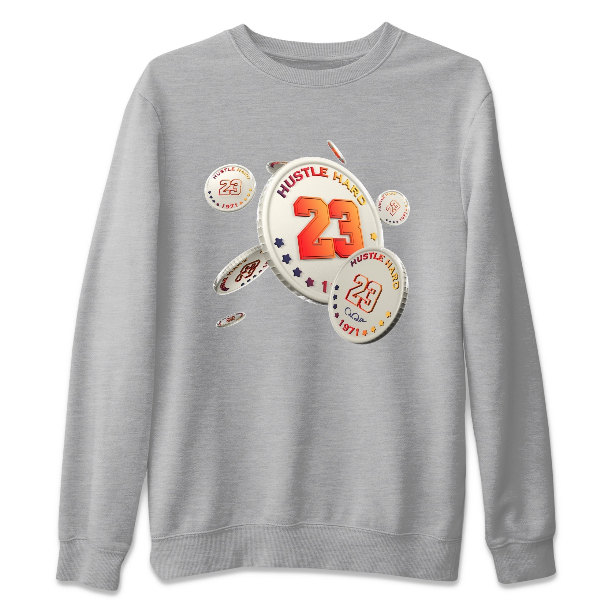 Air Jordan 3 J Balvin shirt to match jordans Coin Drop Streetwear Sneaker Shirt AJ3 Balvin  Drip Gear Zone Sneaker Matching Clothing LGBTQ Gay Pride T-Shirt Unisex Heather Grey 2 T-Shirt