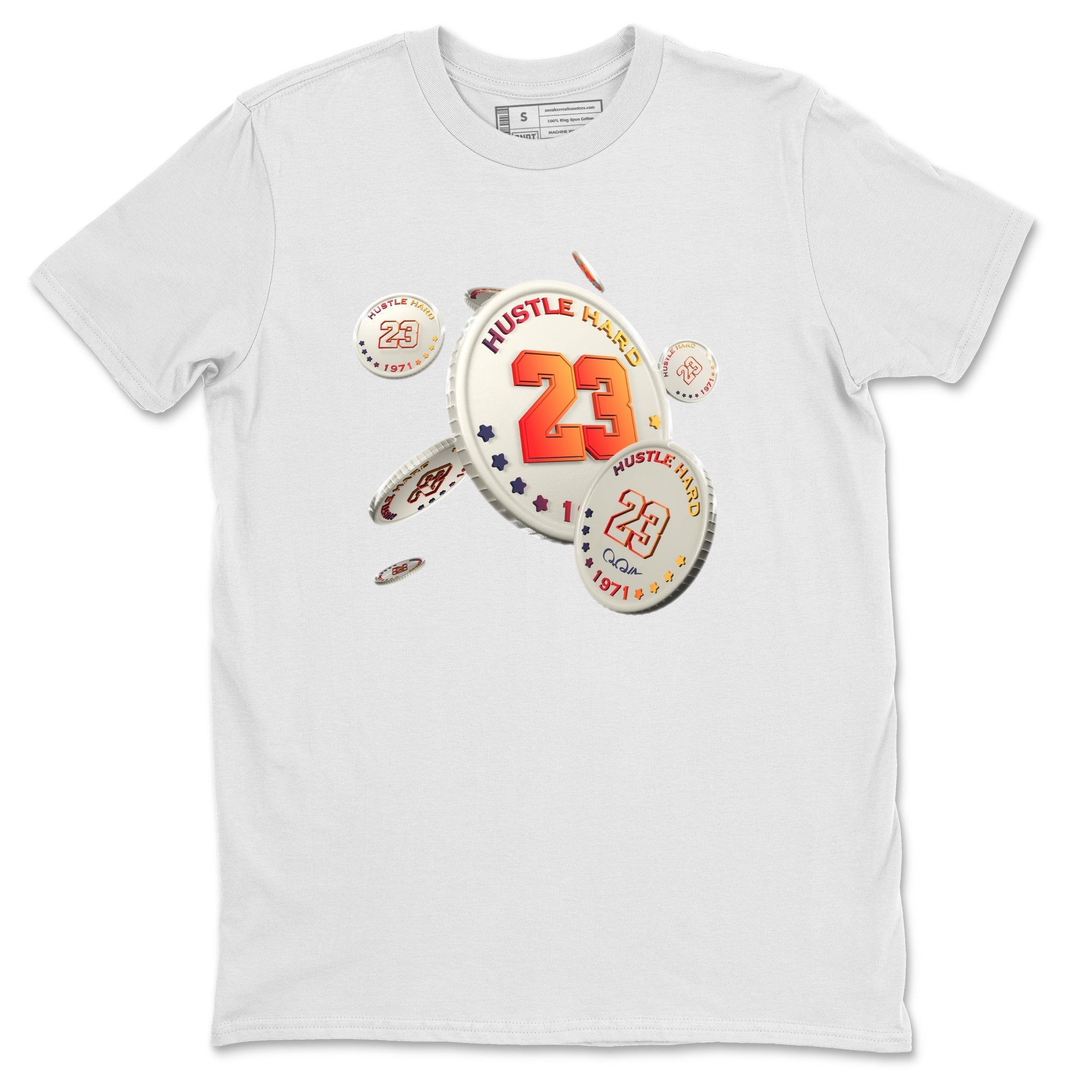 Air Jordan 3 J Balvin shirt to match jordans Coin Drop Streetwear Sneaker Shirt AJ3 Balvin  Drip Gear Zone Sneaker Matching Clothing LGBTQ Gay Pride T-Shirt Unisex White 2 T-Shirt