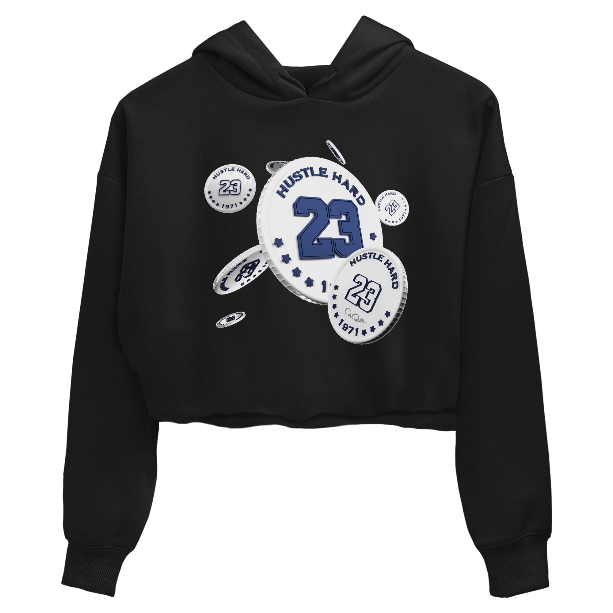 3s Midnight Navy shirt to match jordans Coin Drop sneaker match t-shirt AJ3 Midnight Navy Drip Gear Zone Black 2 crop length shirt