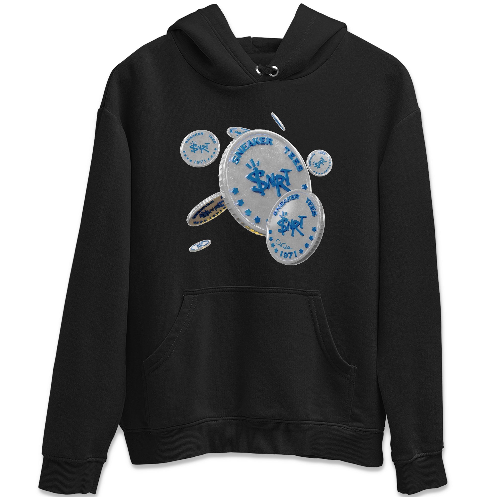 Air Jordan 3 Wizards Sneaker Match Tees Coin Drop Streetwear Sneaker Shirt AJ3 NBA Wizards  Sneaker Release Tees Unisex Shirts Black 2