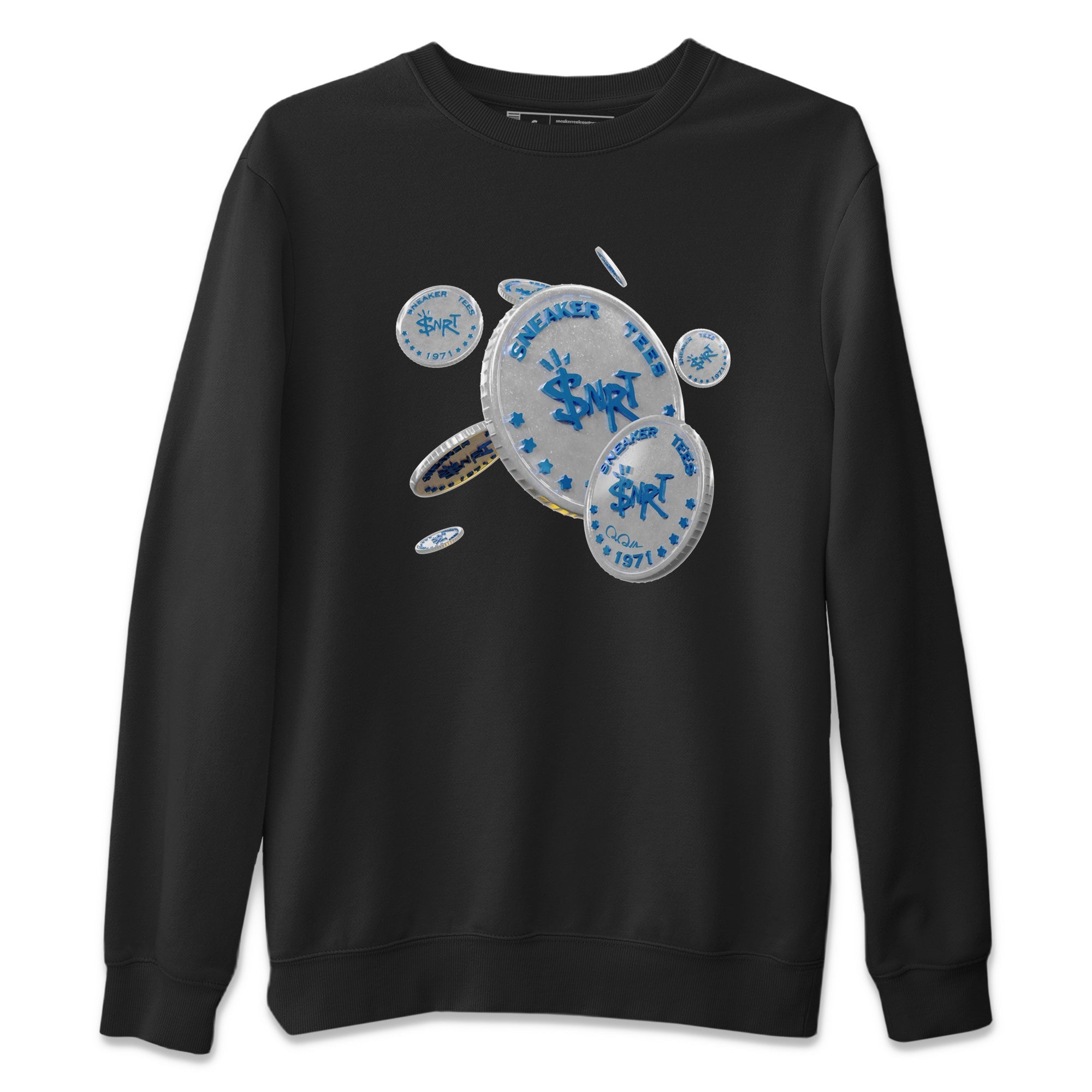 Air Jordan 3 Wizards Sneaker Match Tees Coin Drop Streetwear Sneaker Shirt AJ3 NBA Wizards  Sneaker Release Tees Unisex Shirts Black 2