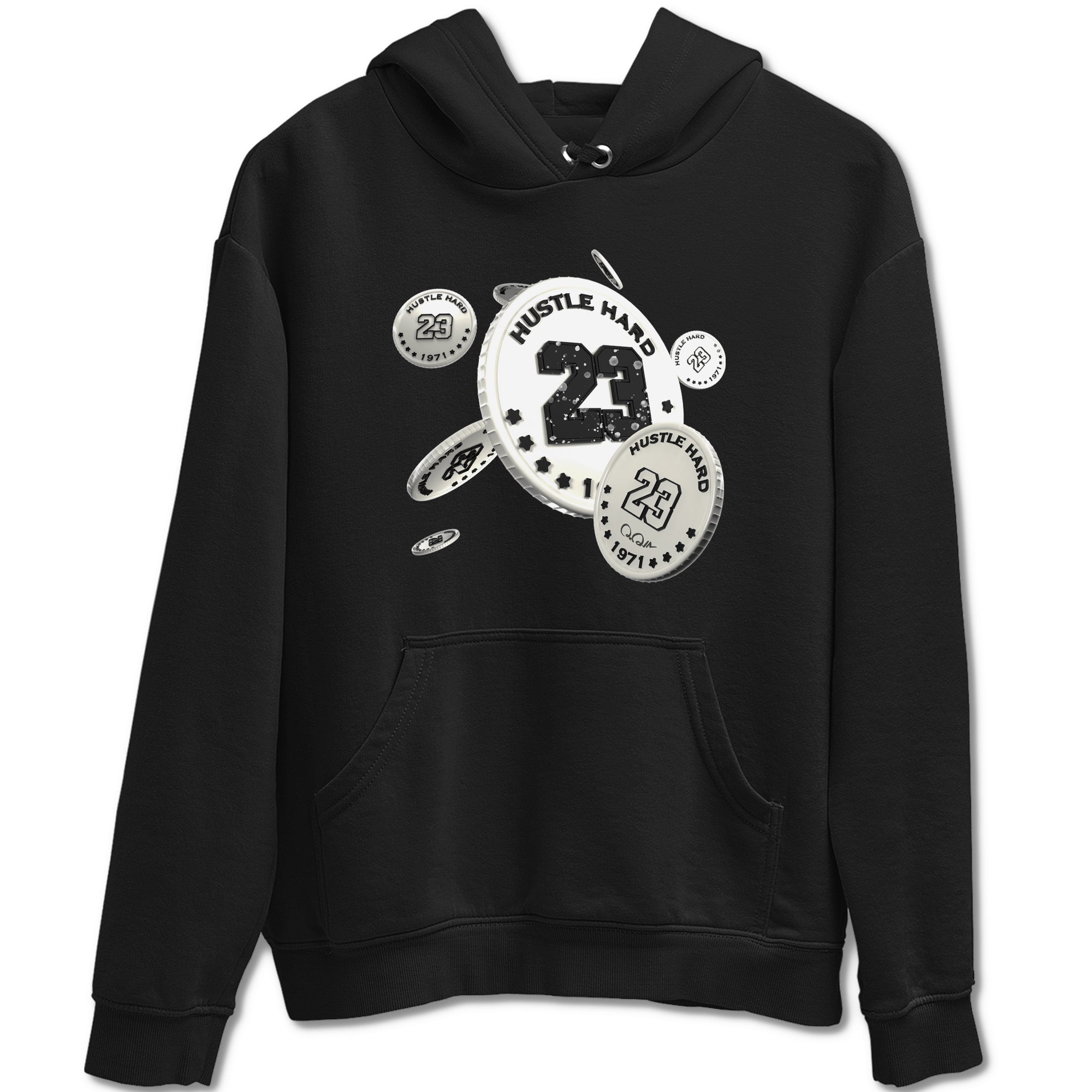 5s Sail shirt to match jordans Coin Drop sneaker tees Air Jordan 5 Sail Drip Gear Zone unisex cotton Black 2 crew neck shirt