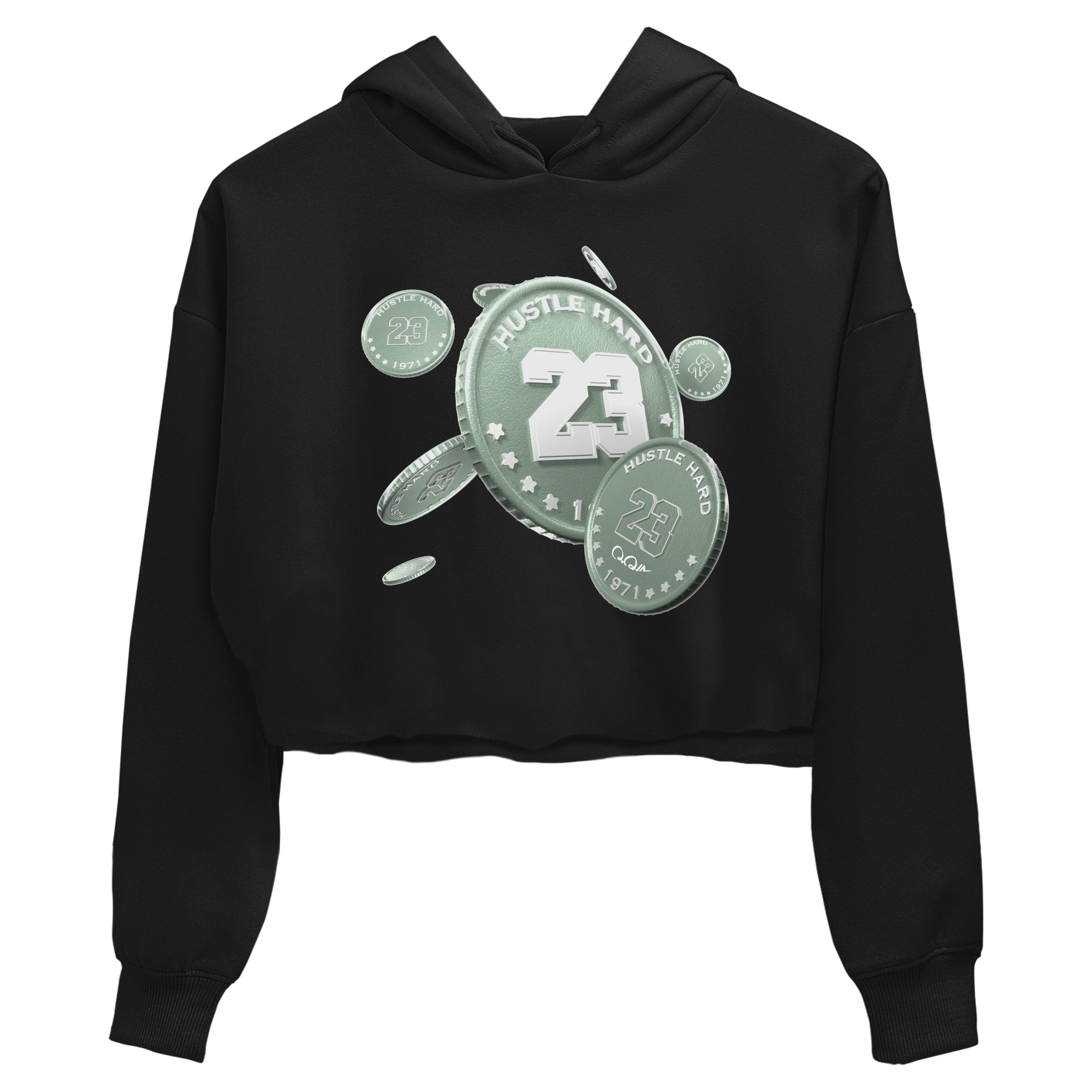 Dunk Mica Green Sneaker Match Tees Coin Drop Sneaker Tees Dunk OG Low Mica Green Sneaker Release Tees Women's Shirts Black 2