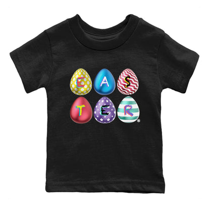 Dunk Easter Candy Sneaker Tees Drip Gear Zone Colorful Easter Sneaker Tees Holiday Easter T-Shirt Shirt Kids Shirts Black 2