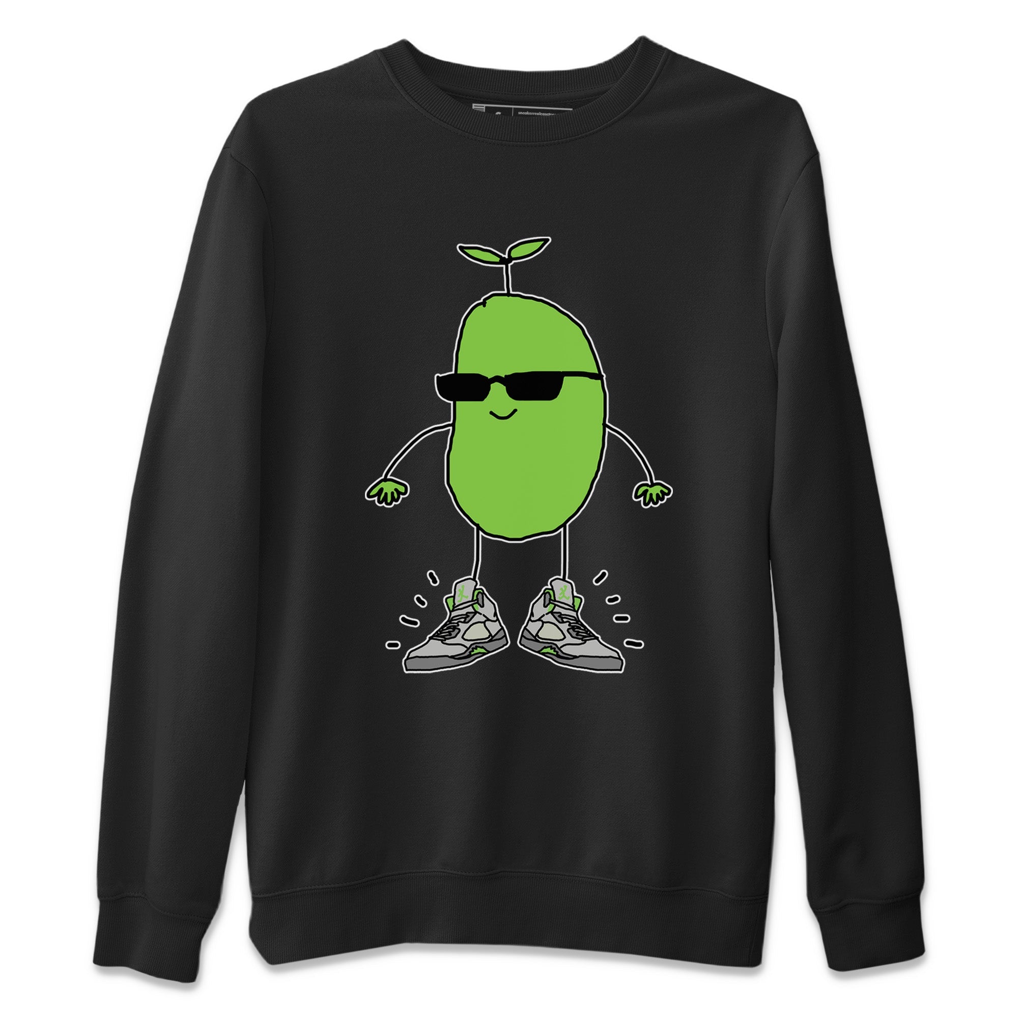 Jordan 5 Green Bean Sneaker Matching T-Shirt Cool Beans Sneaker Tees Jordan 5 Green Bean Sneaker Release Tees Crew Neck Tees