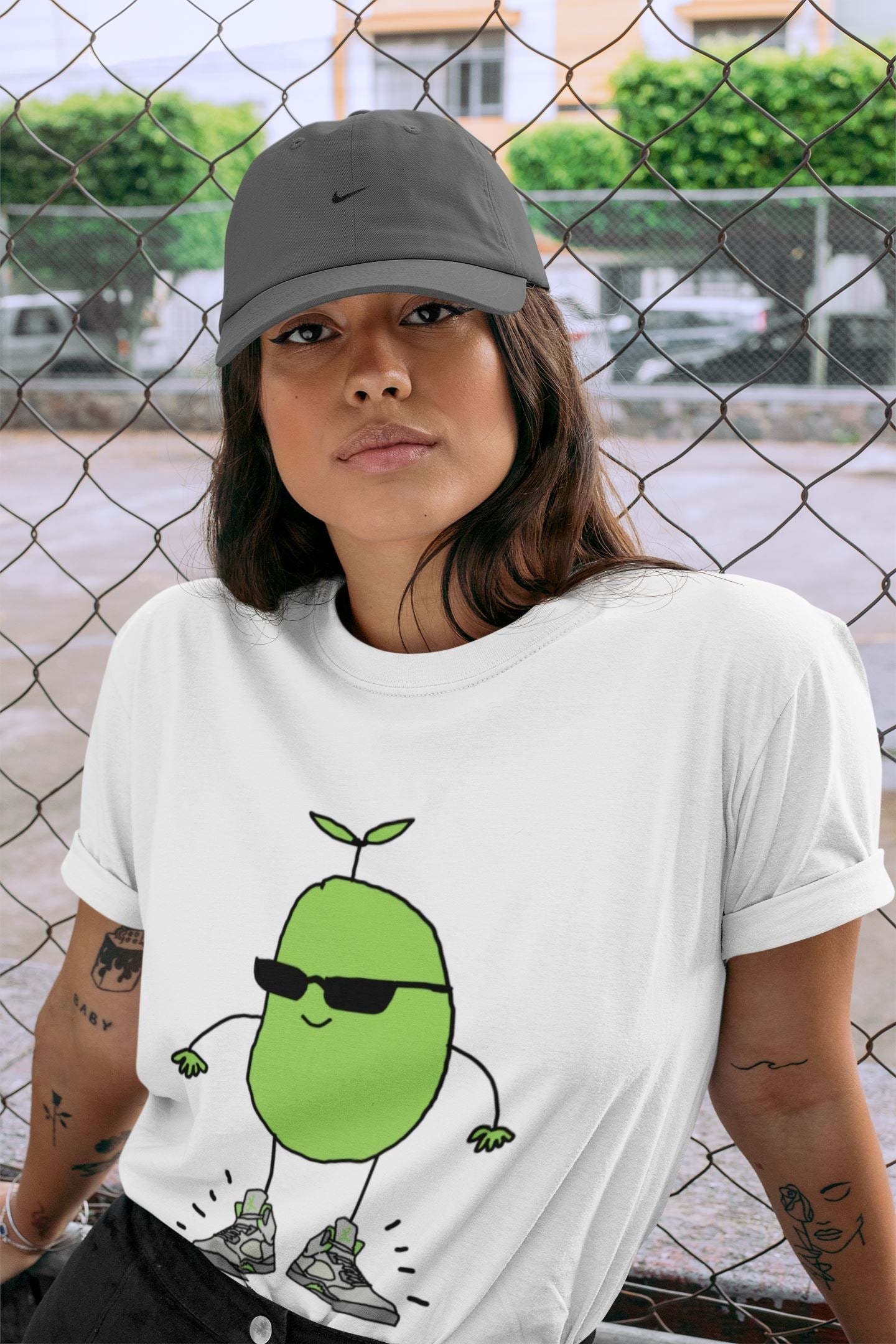 Jordan 5 Green Bean Sneaker Matching T-Shirt Cool Beans Sneaker Tees Jordan 5 Green Bean Sneaker Release Tees Crew Neck Tees