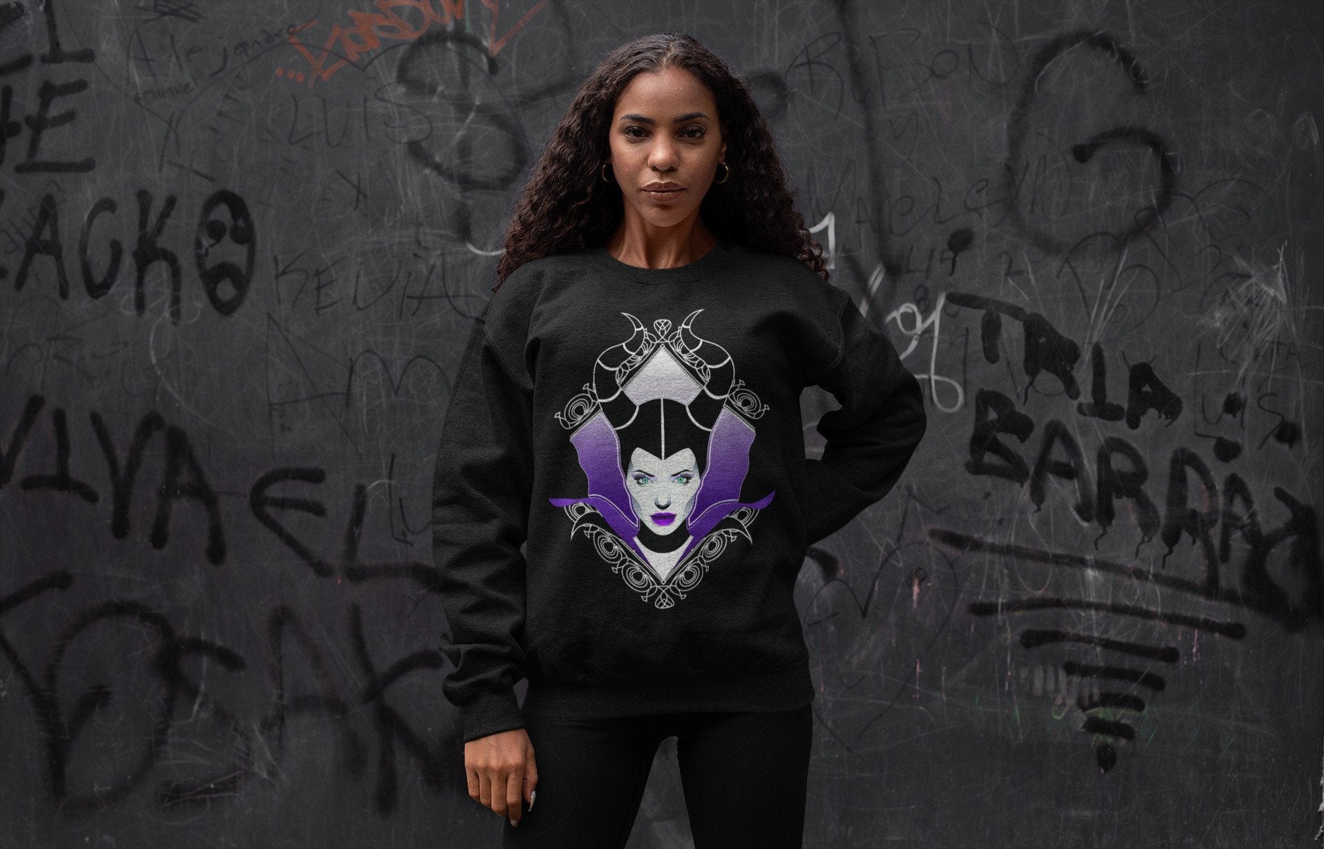 Jordan 1 WMNS Court Purple Shirt To Match Jordans Court Purple Evil Sneaker Tees Jordan 1 WMNS Court Purple Drip Gear Zone Sneaker Matching Clothing Unisex Shirts